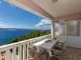 Terrace Mimice, Terrace in the apartment, with a sea view and WiFi.