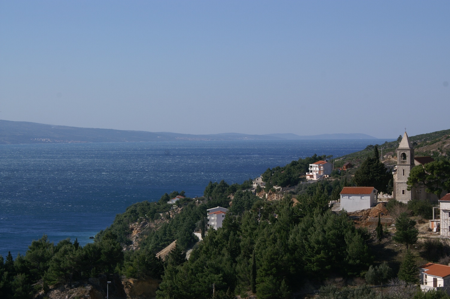 Two bedroom apartment with terrace and sea view Mimice, Omiš  A-e