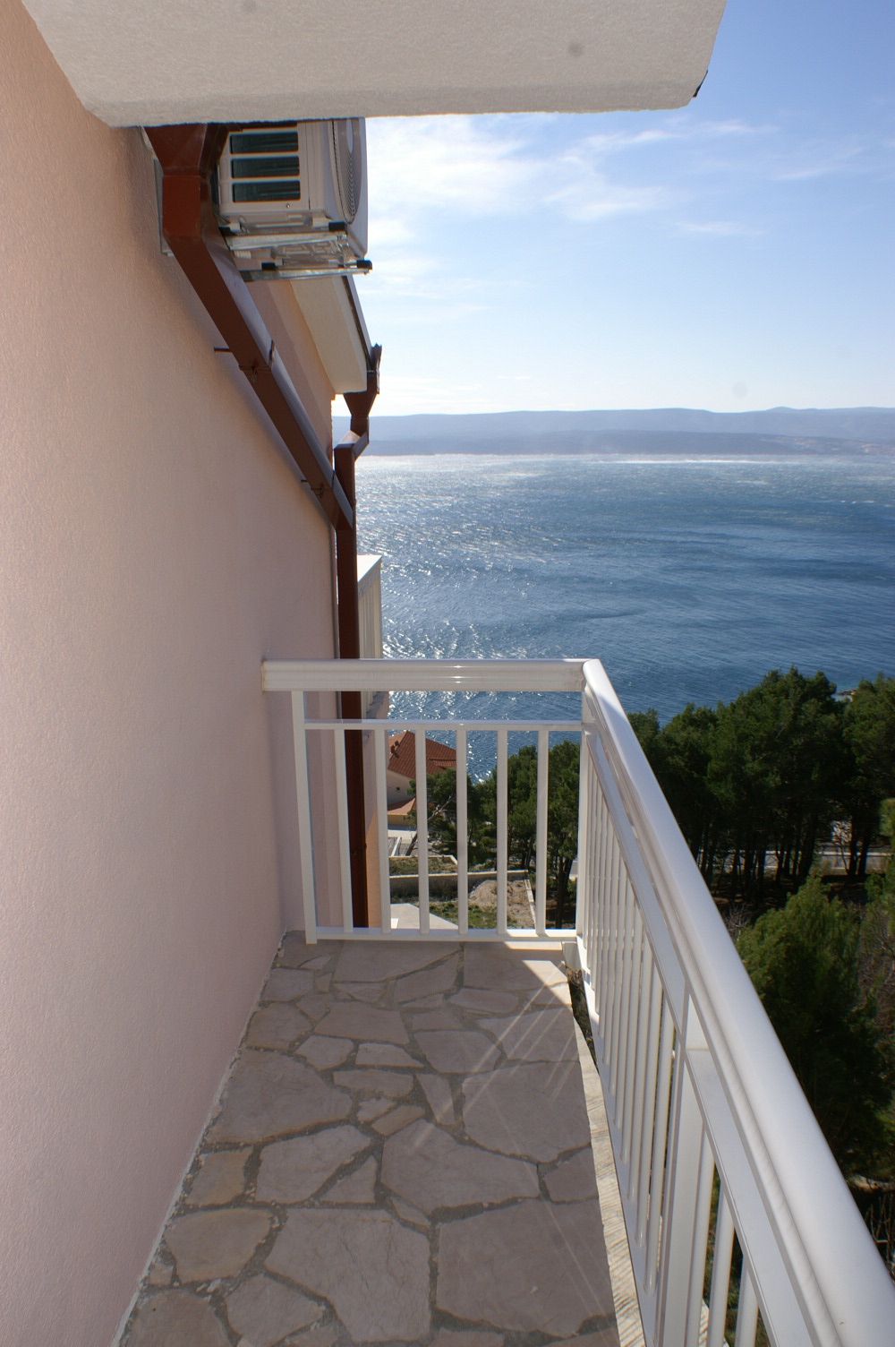 Two bedroom apartment with terrace and sea view Mimice, Omiš  A-f
