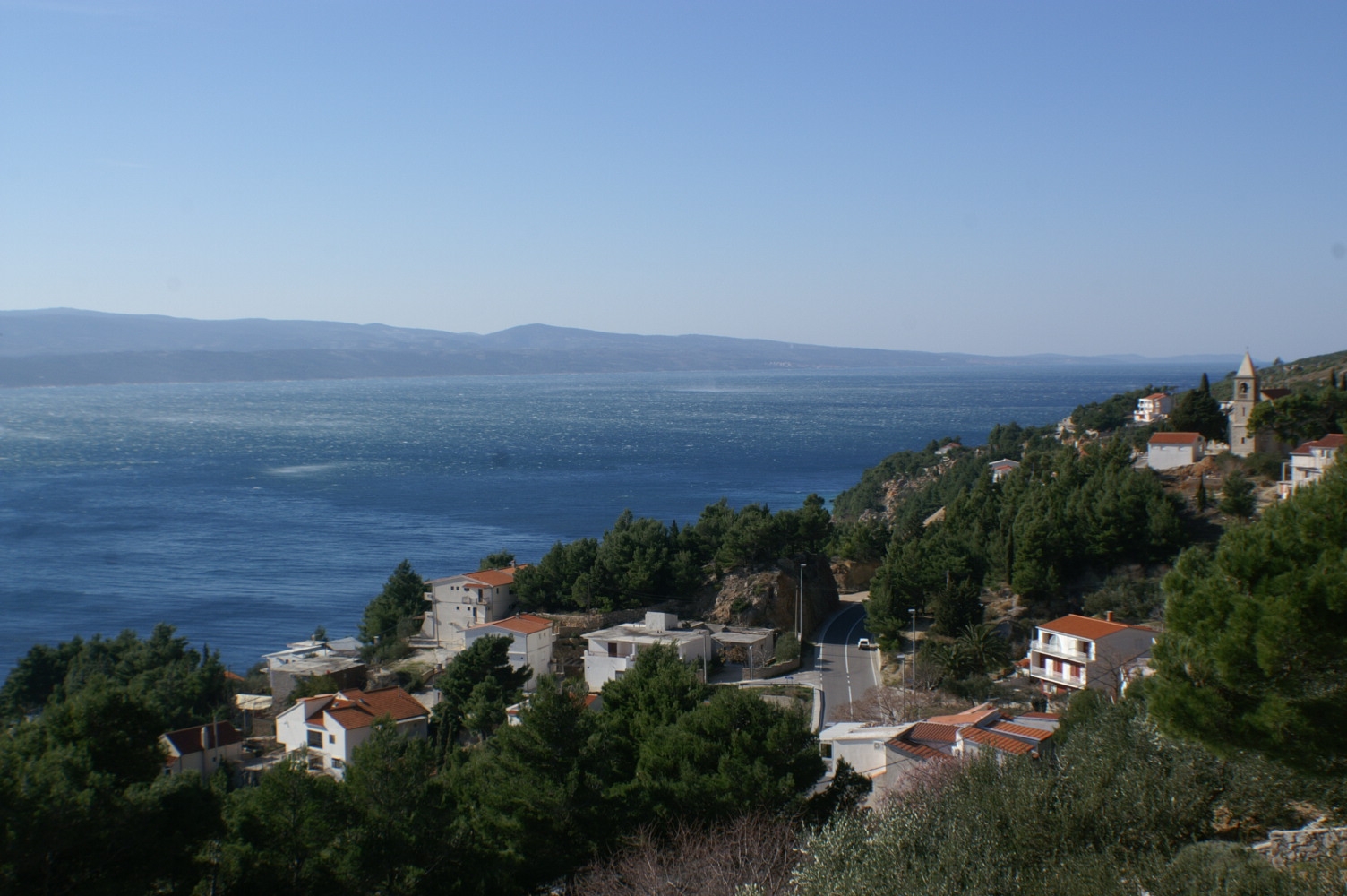 Two bedroom apartment with terrace and sea view Mimice, Omiš  A-f