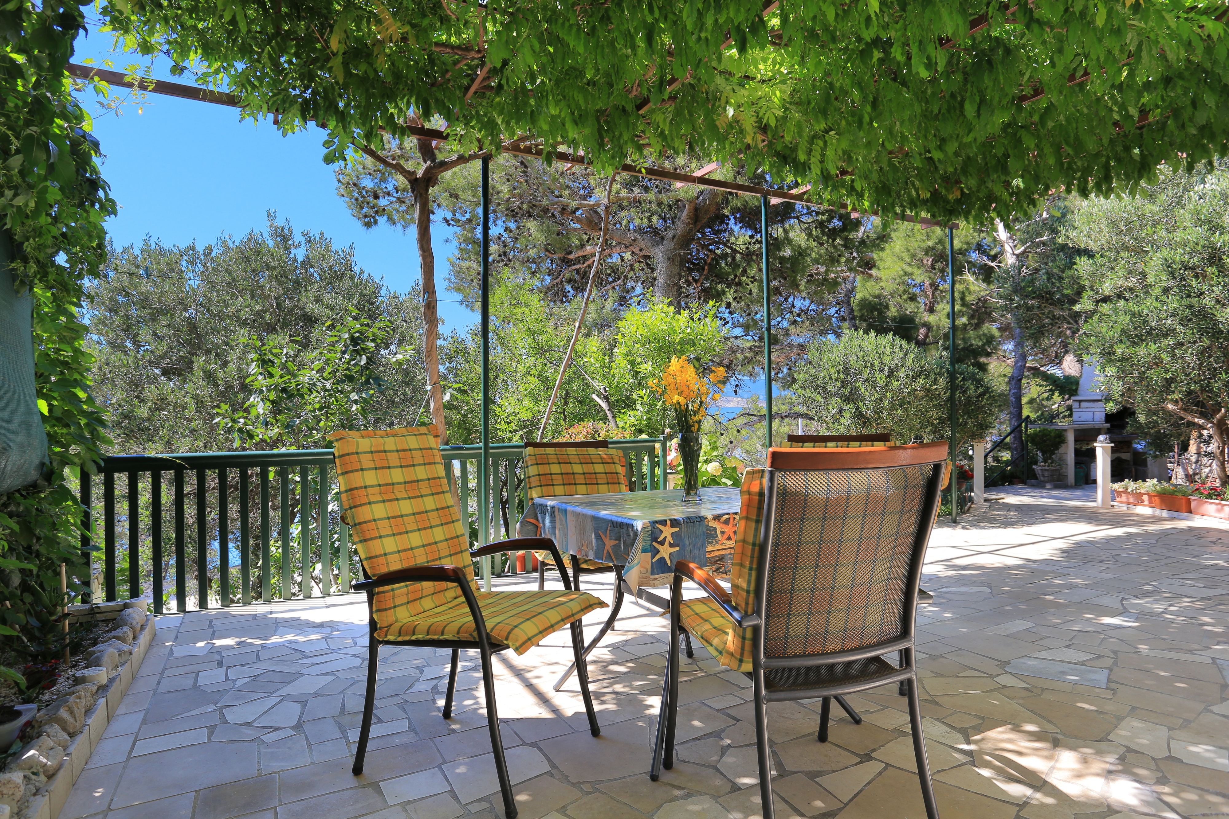 One bedroom apartment near beach Lokva Rogoznica, Omiš  A-b