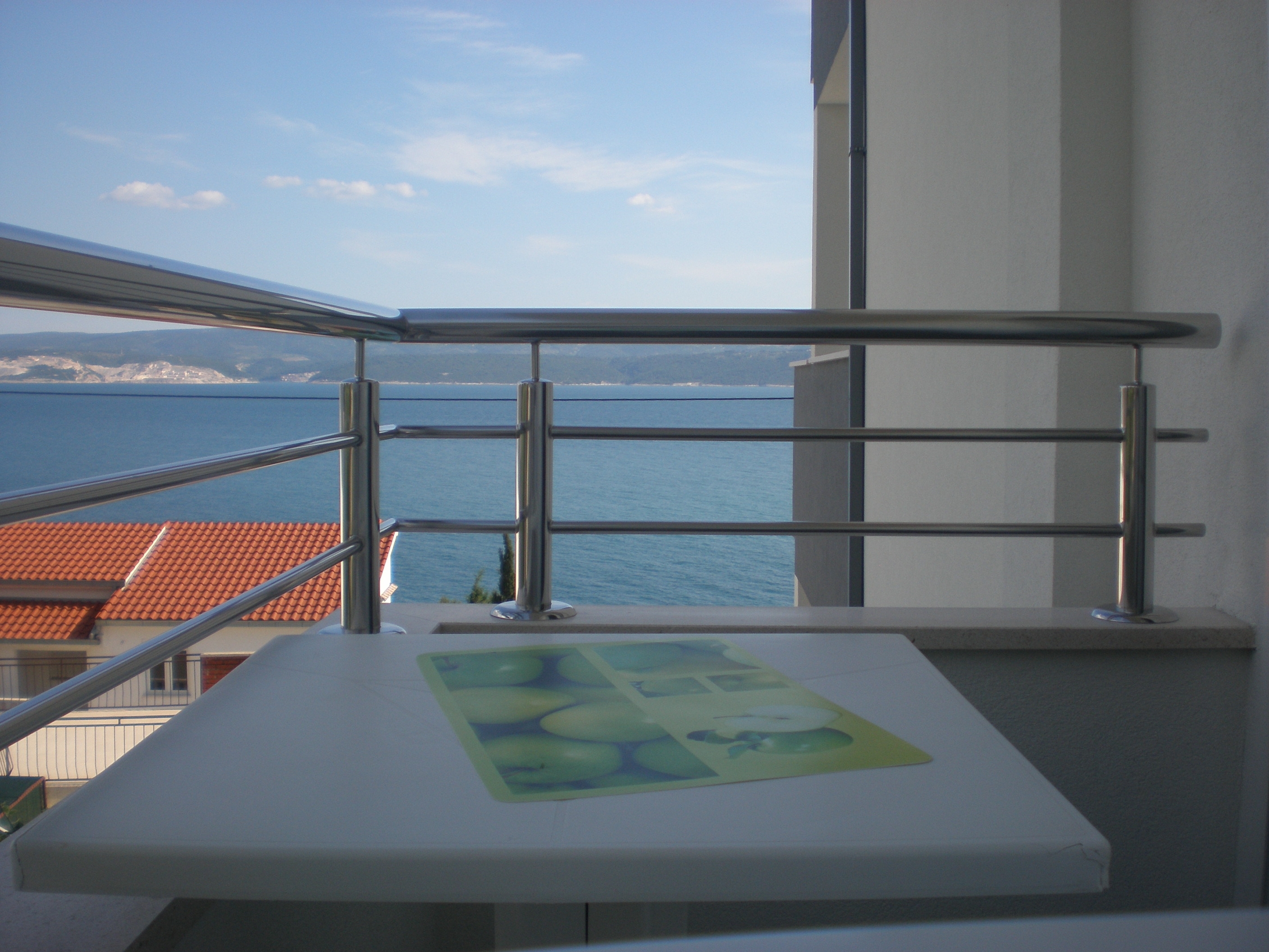 Two bedroom apartment with terrace and sea view Stanići, Omiš  A-c