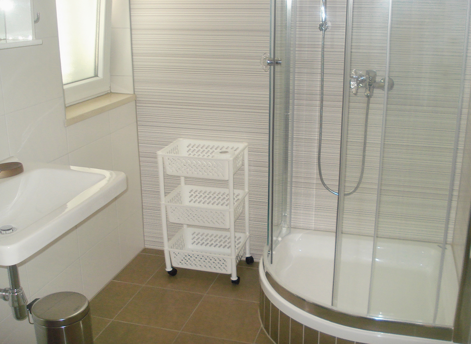 Two bedroom apartment with terrace and sea view Stanići, Omiš  A-c