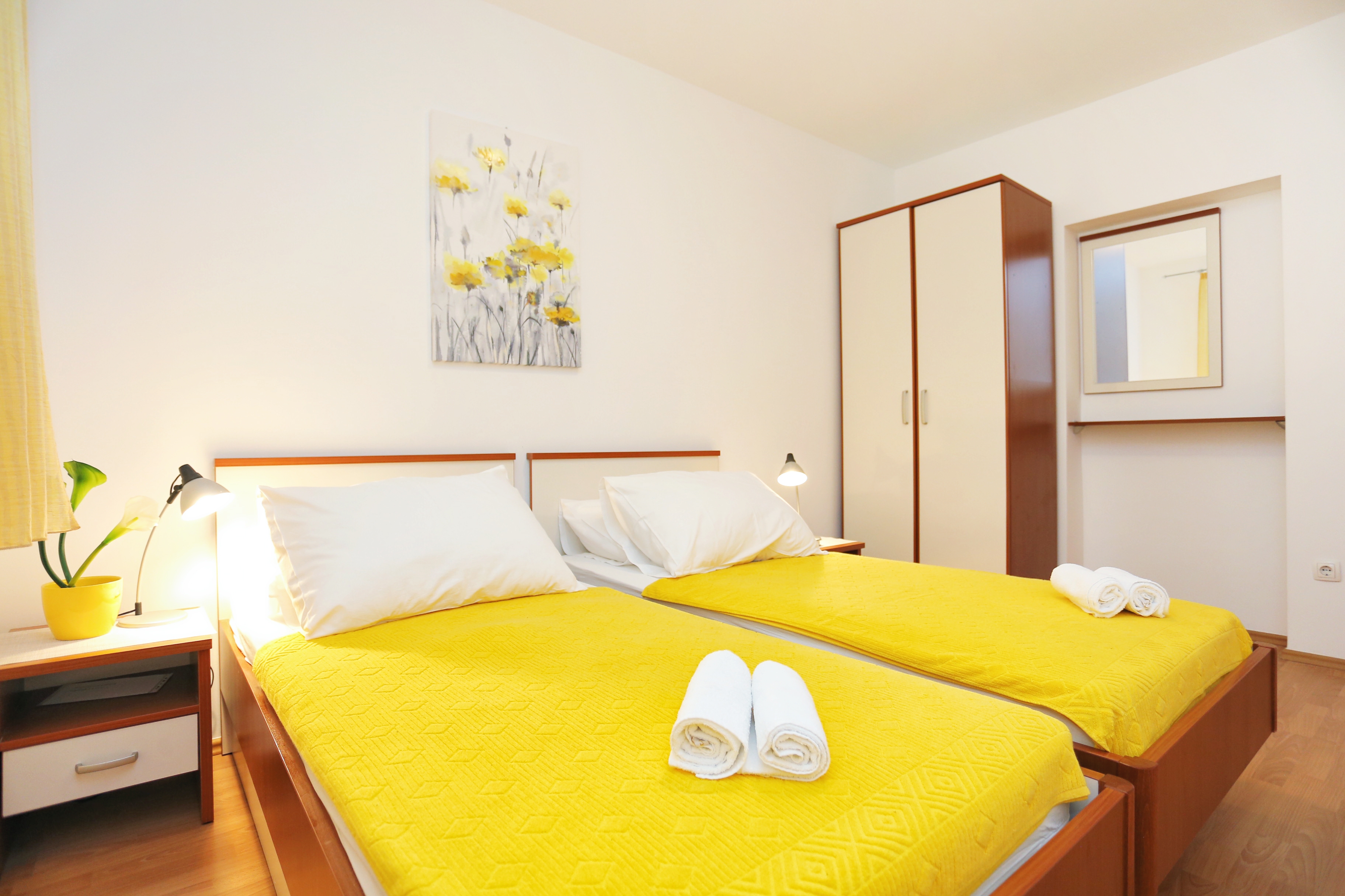 Two bedroom apartment with terrace and sea view Stanići, Omiš  A-a