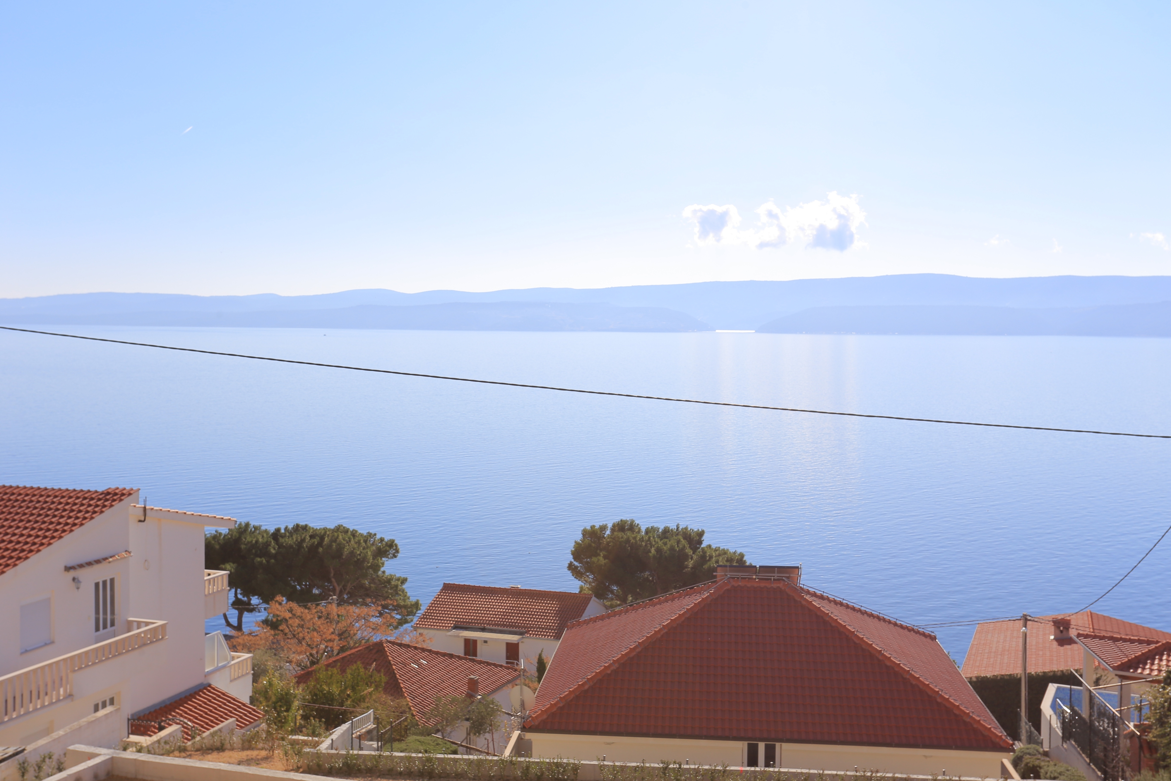 Two bedroom apartment with terrace and sea view Stanići, Omiš  A-a
