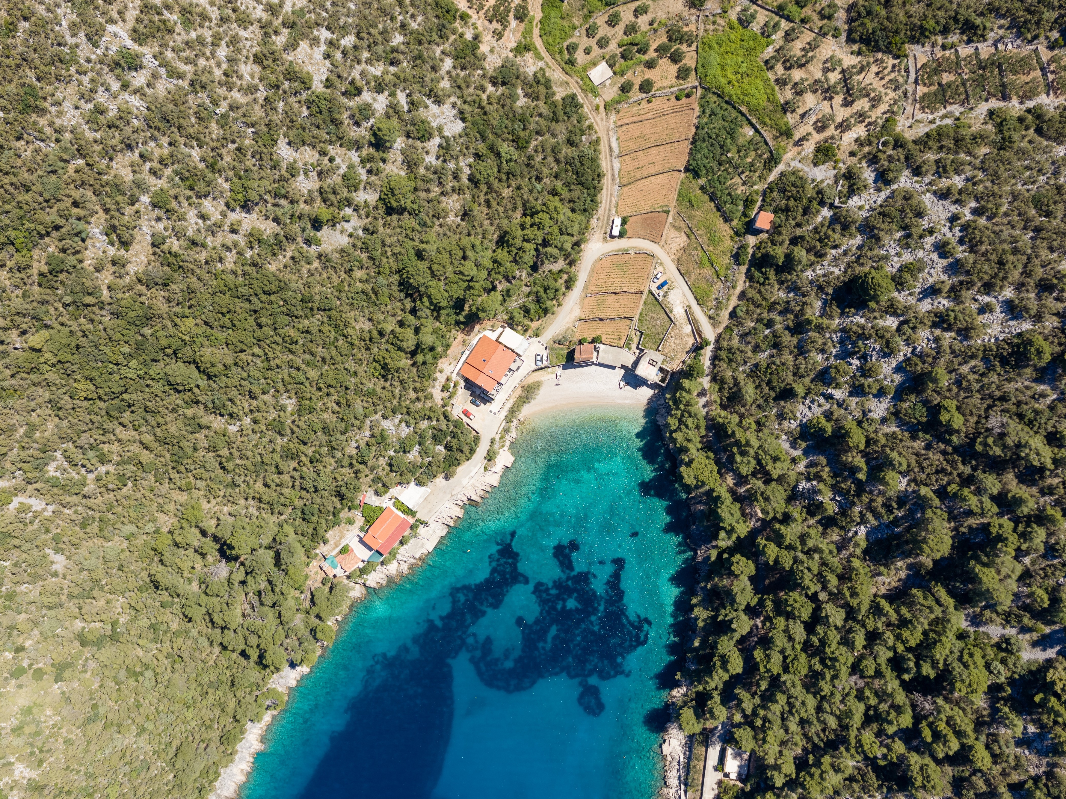 Garçonnière prés de la plage Baie Mala Pogorila, Hvar (AS-27650-a)