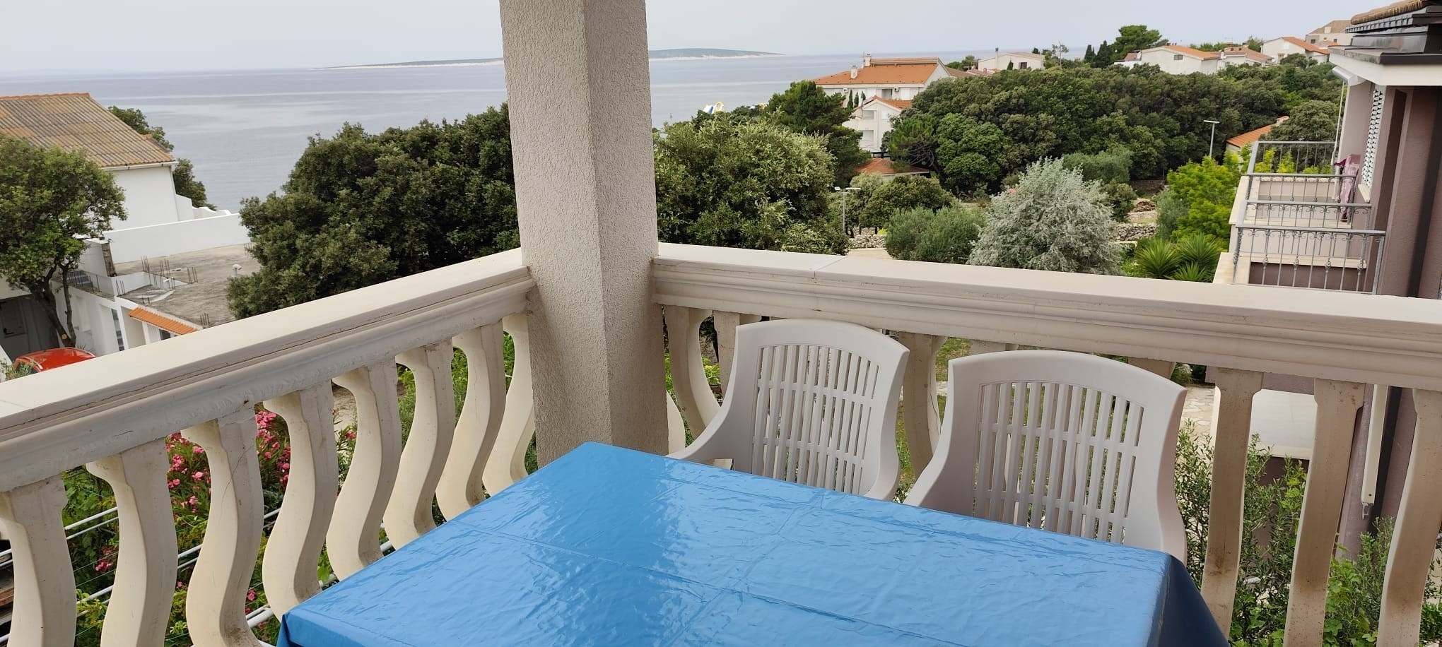 Appartement de deux chambres avec la terrasse Mandre, Pag (A-27657-b)