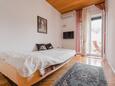 Obývací pokoj Duće, Obývací pokoj v ubytování typu apartment, s klimatizací a WiFi.