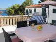 Mimice, Terrace in the apartment, with a sea view, (pet friendly) and WiFi.