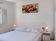 Ložnice 1 Mimice, Ložnice 1 v ubytování typu apartment, domácí mazlíčci povoleni a WiFi.