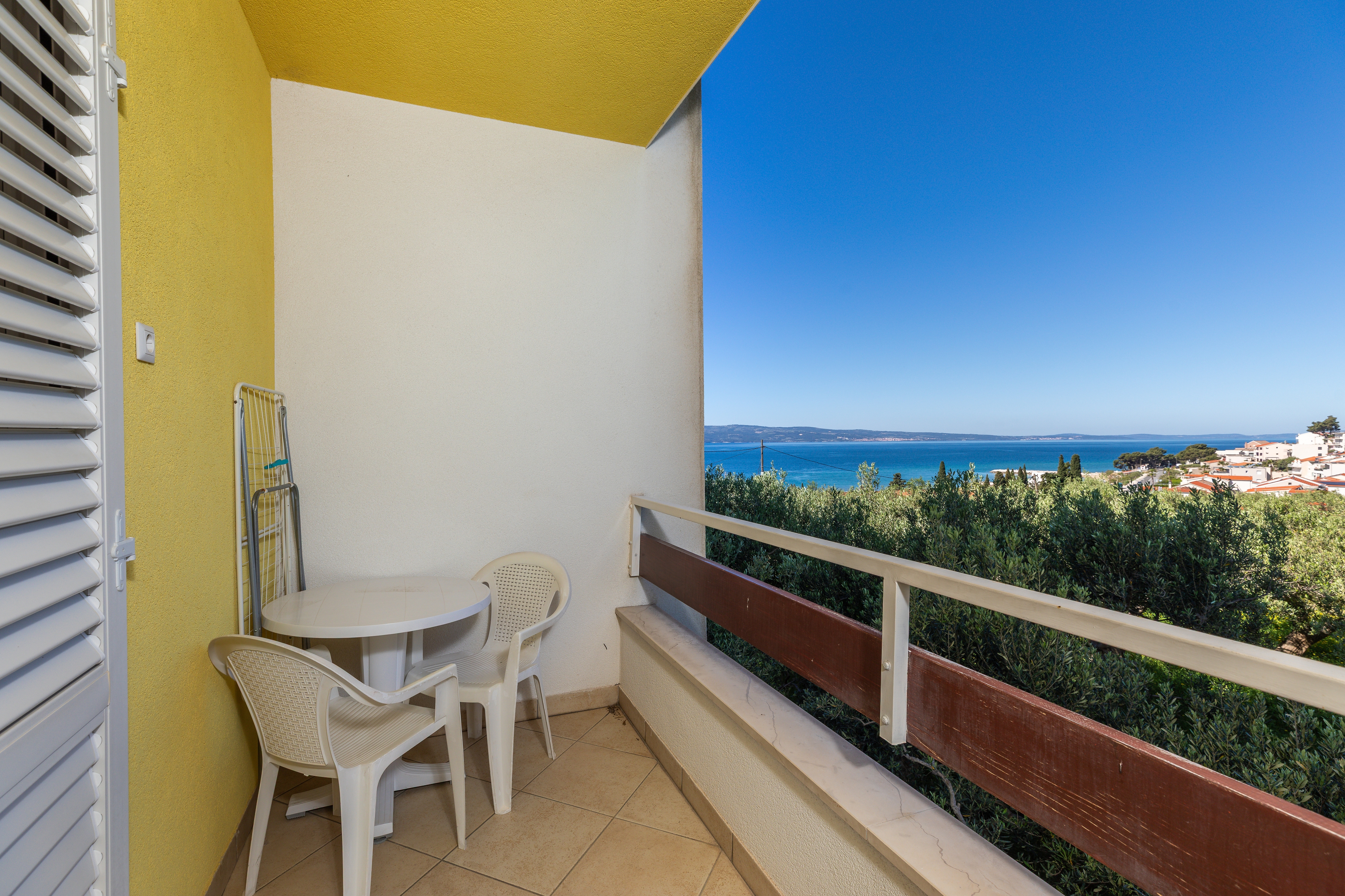 Two bedroom apartment with balcony and sea view Duće, Omiš  A-a
