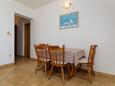 Dining room Nemira, Dining room in the apartment, air condition available, (pet friendly) and WiFi.
