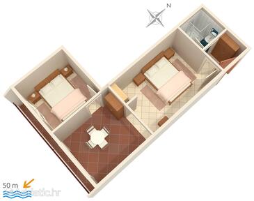 Plan Nemira, Plan in the apartment, dopusteni kucni ljubimci i WIFI.