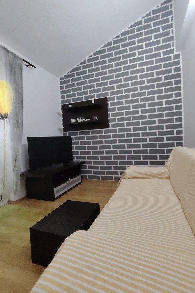 Appartement dune chambre avec le balcon et la vue sur le mer Vodice (A-27826-a)