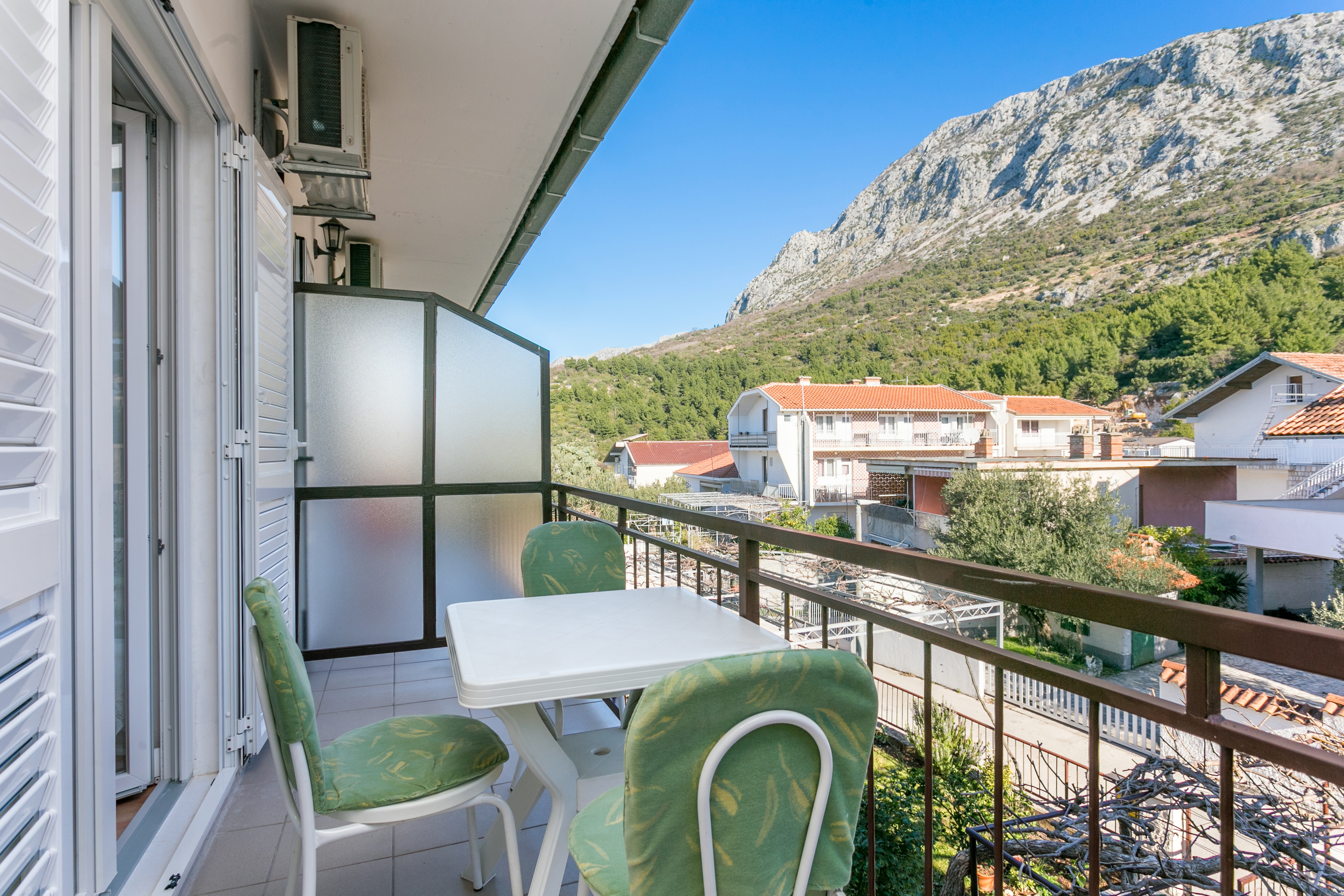 One bedroom apartment with balcony Podaca, Makarska  A-a