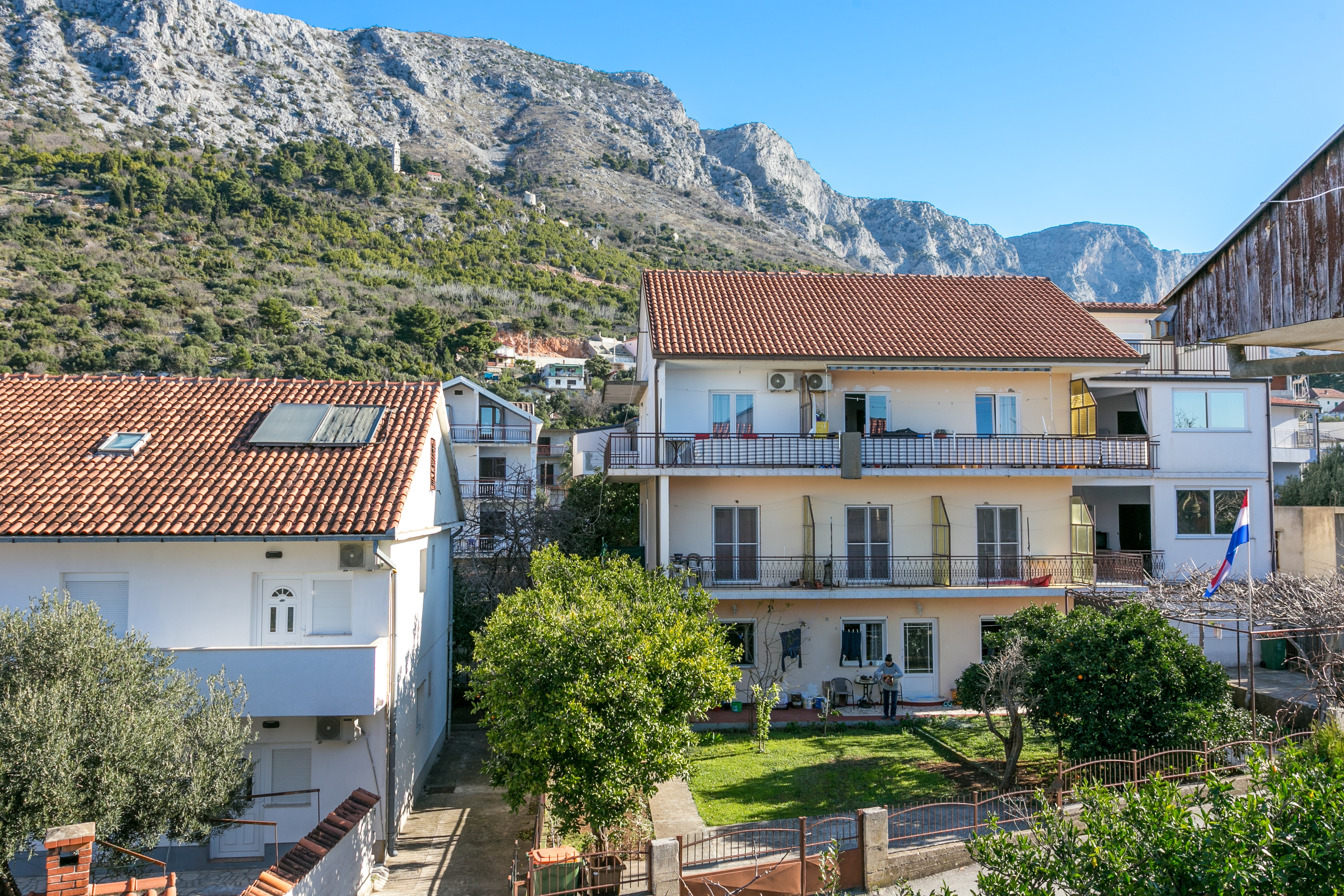 One bedroom apartment with balcony Podaca, Makarska  A-a