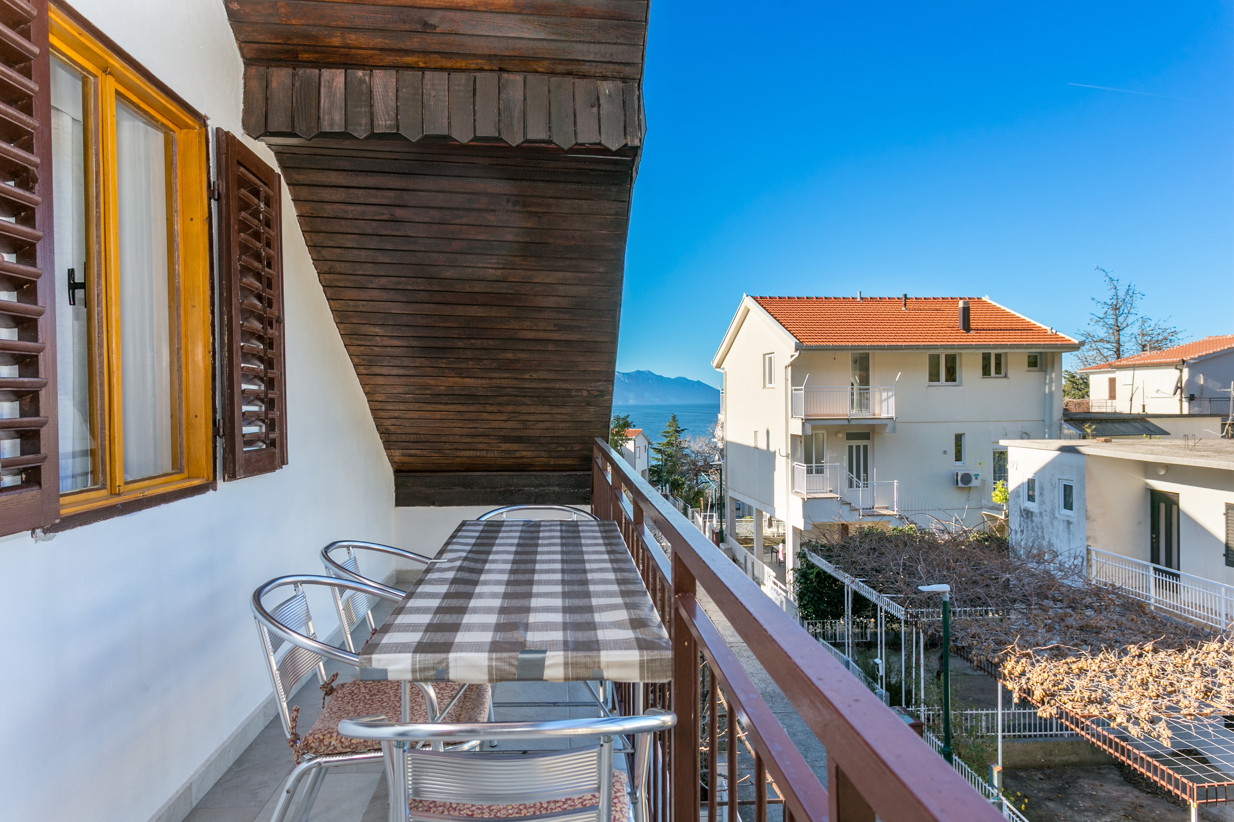 Two bedroom apartment with balcony and sea view Podaca, Makarska  A-d