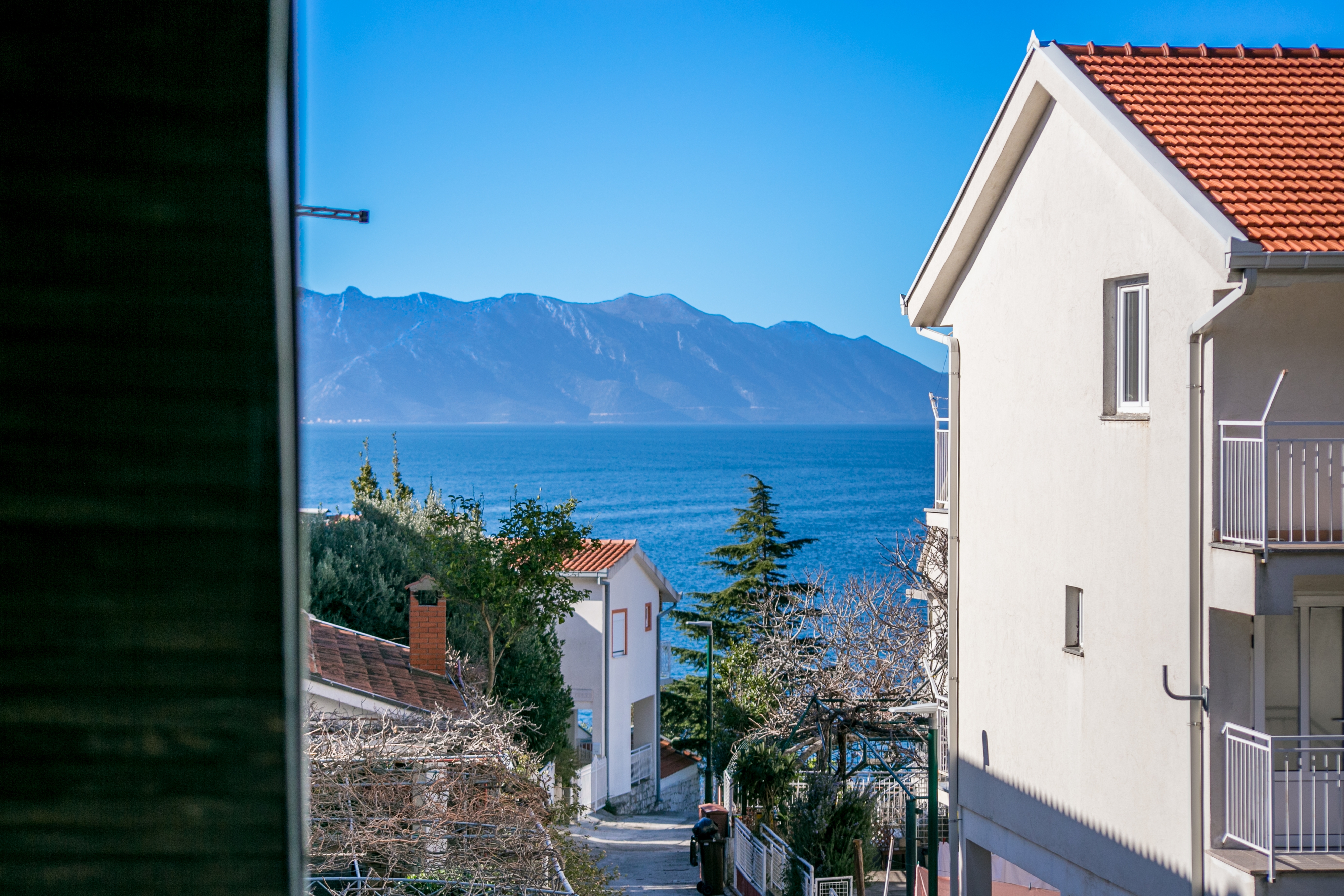 Two bedroom apartment with balcony and sea view Podaca, Makarska  A-d