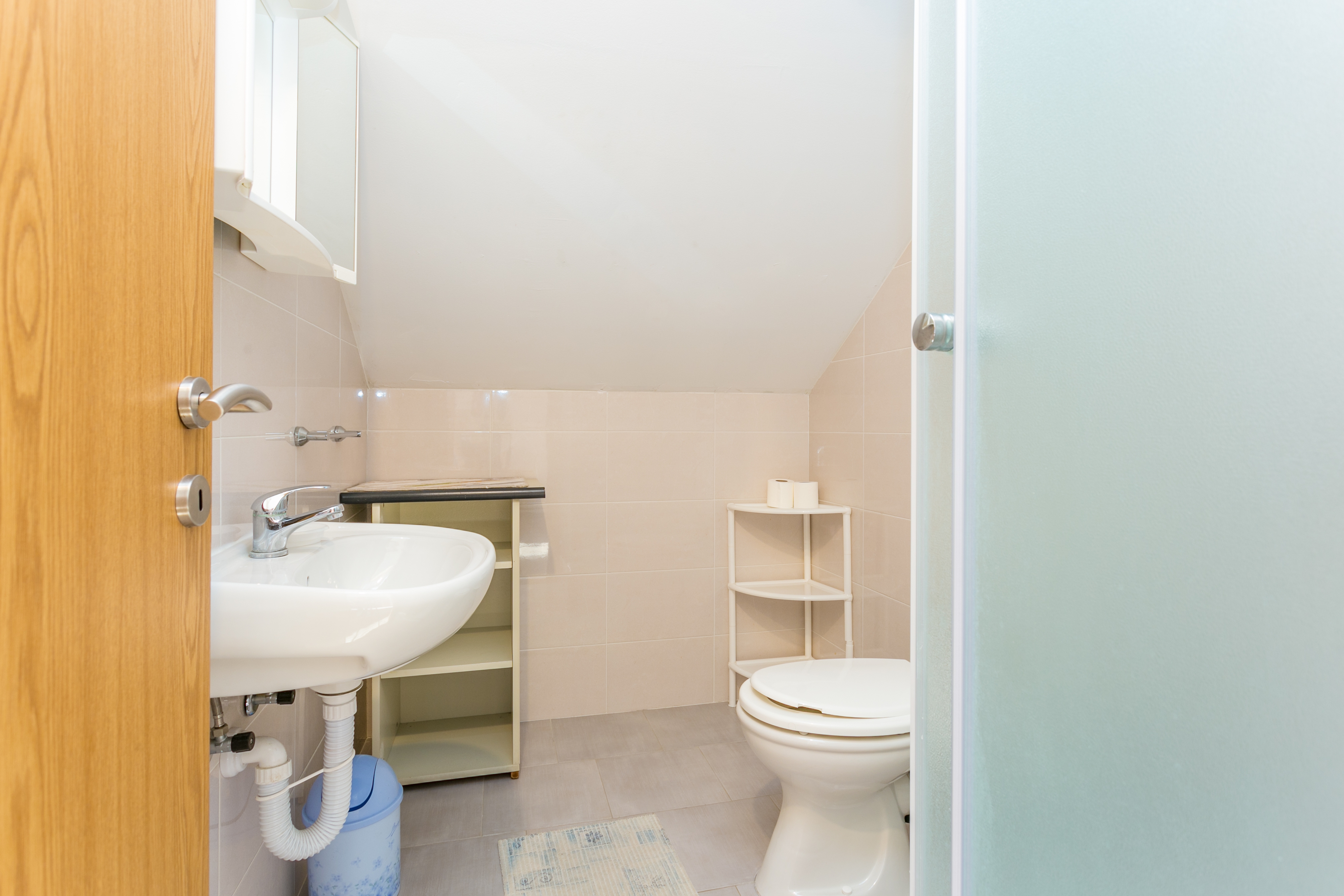 Two bedroom apartment with balcony and sea view Podaca, Makarska  A-d