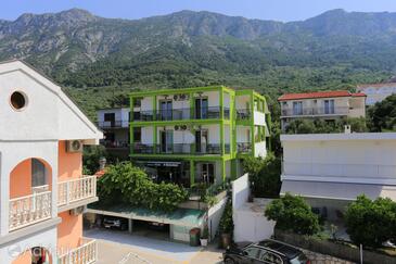 Gradac, Makarska, Alloggio 2784 - Appartamenti affitto con la spiaggia ghiaiosa.