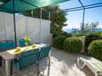 Terrace Rastići, Terrace in the apartment, with a sea view and WiFi.