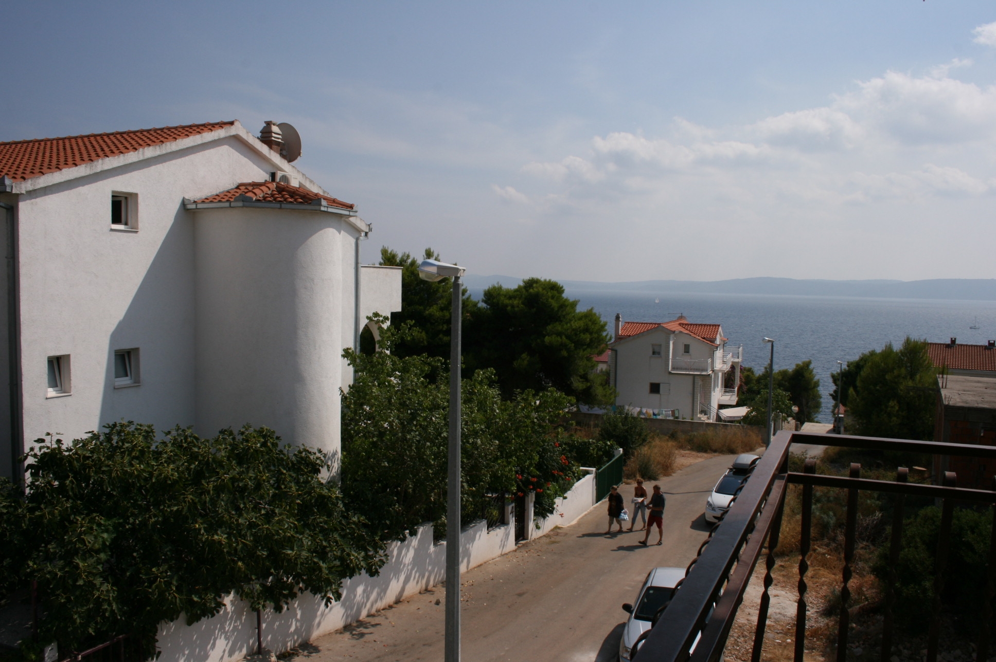 One bedroom apartment with balcony and sea view Rastići, Čiovo  A-b