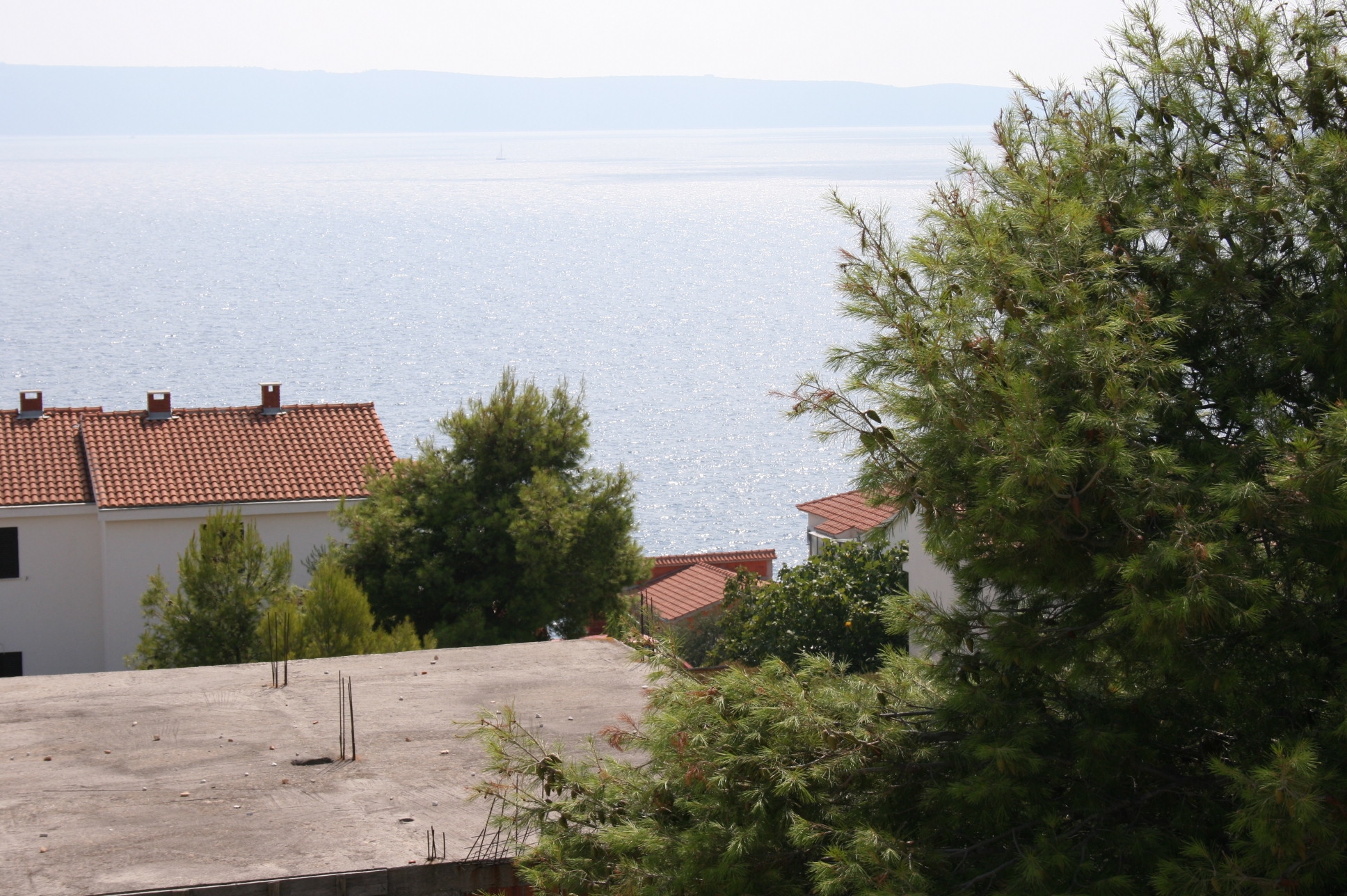 One bedroom apartment with balcony and sea view Rastići, Čiovo  A-c