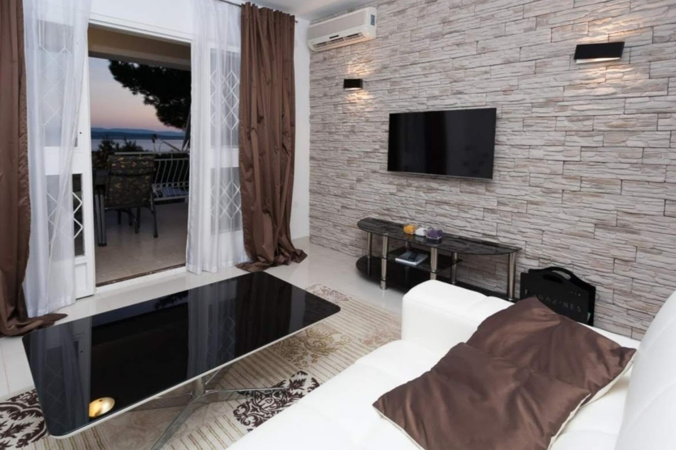 Appartement de deux chambres avec une piscine Dramalj, Crikvenica (A-27983-a)