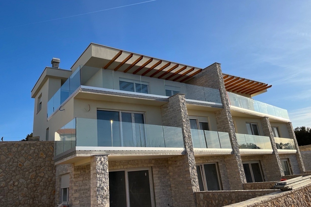 Appartement de deux chambres avec une piscine Zaton, Zadar (A-28013-a)