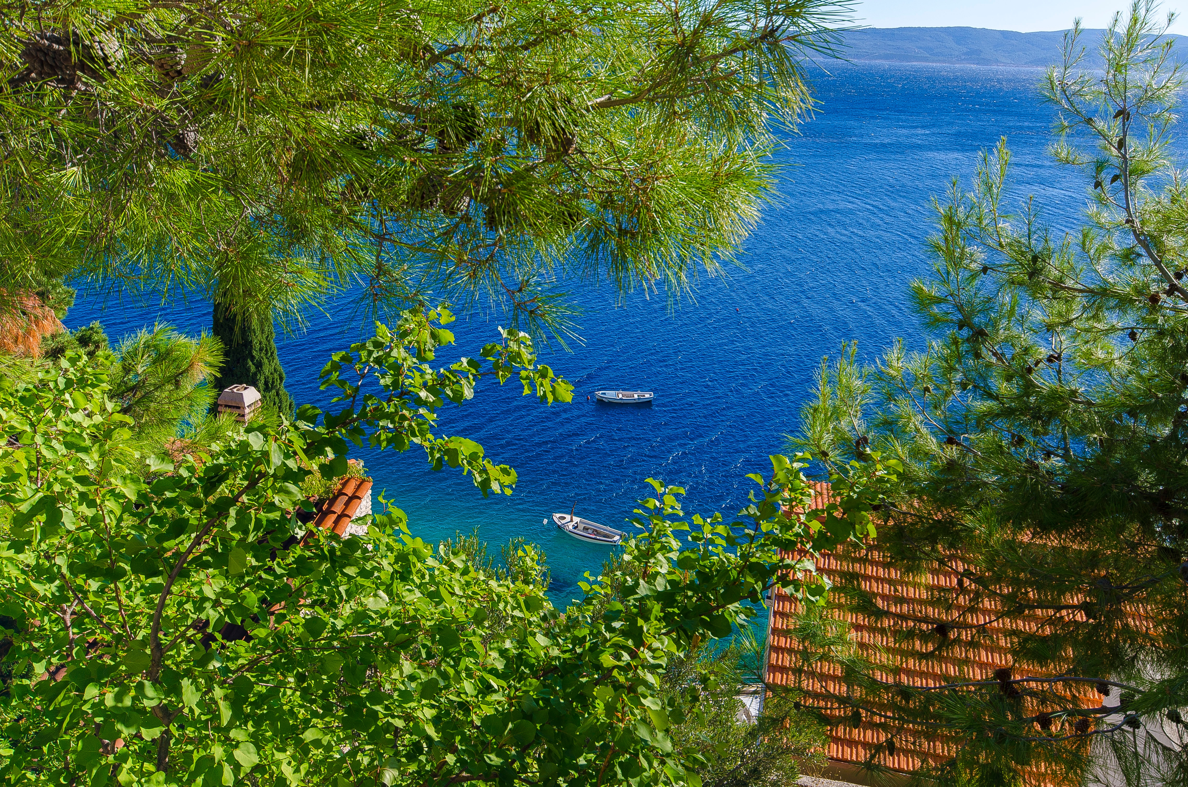 Two bedroom apartment with terrace and sea view Pisak, Omiš  A-b