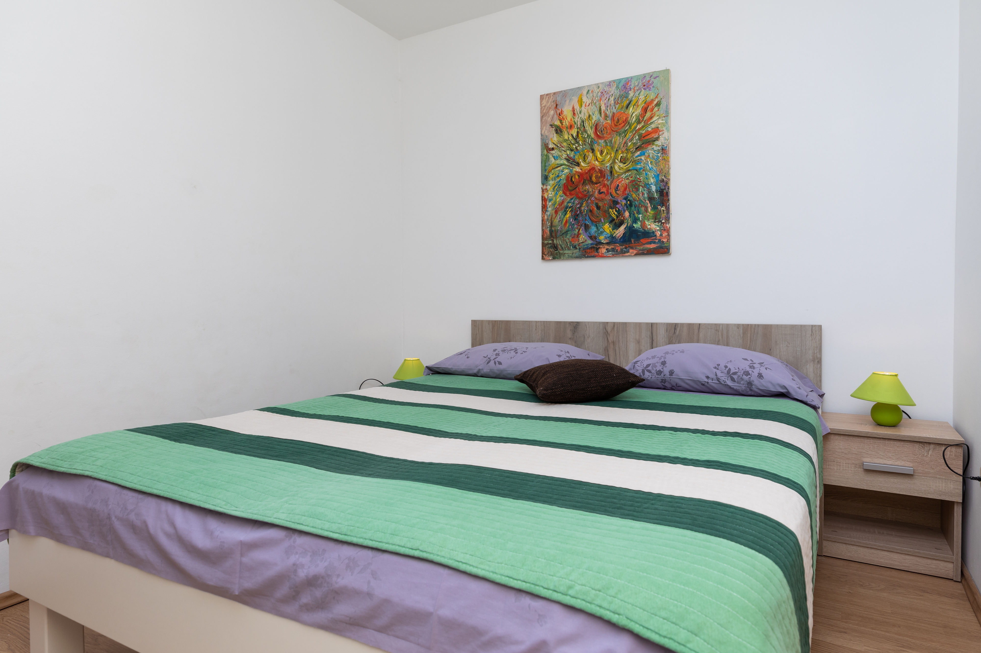Three bedroom apartment with balcony and sea view Mimice, Omiš  A-b