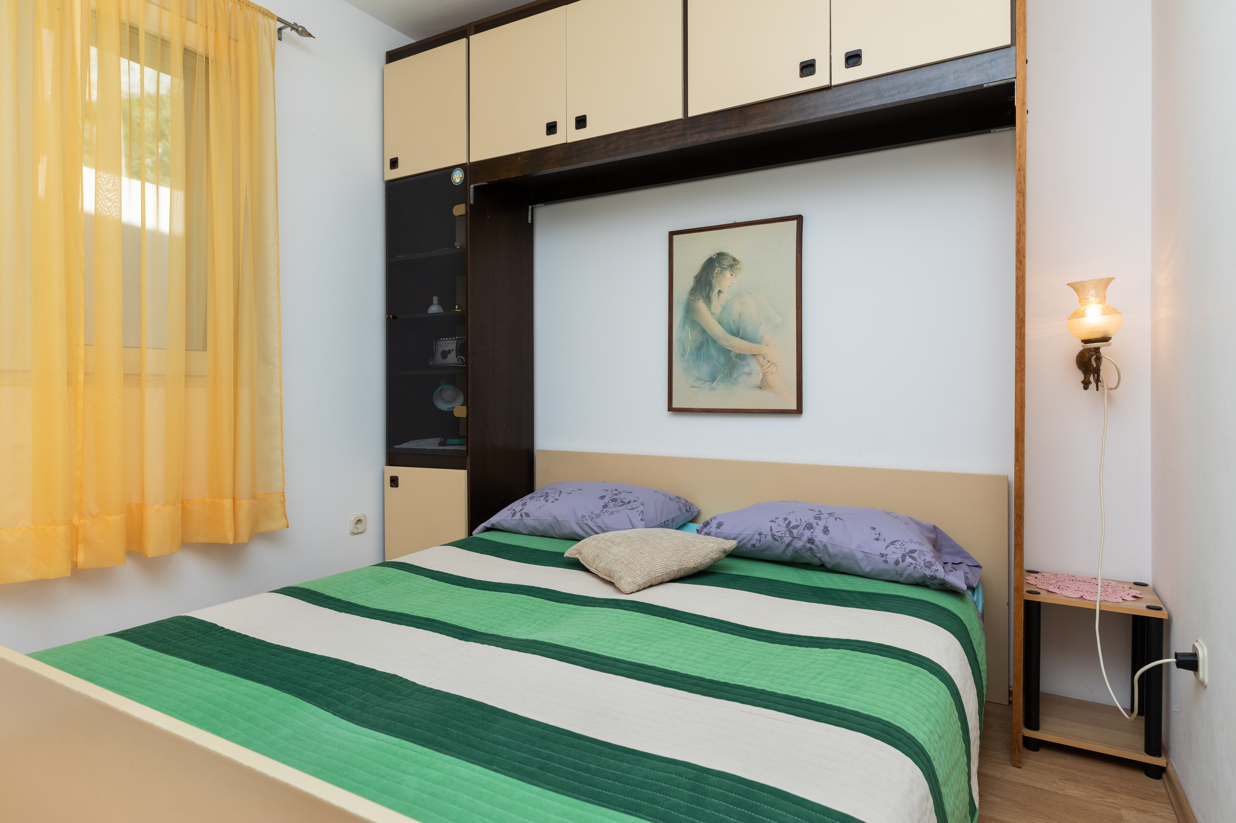 Three bedroom apartment with balcony and sea view Mimice, Omiš  A-b