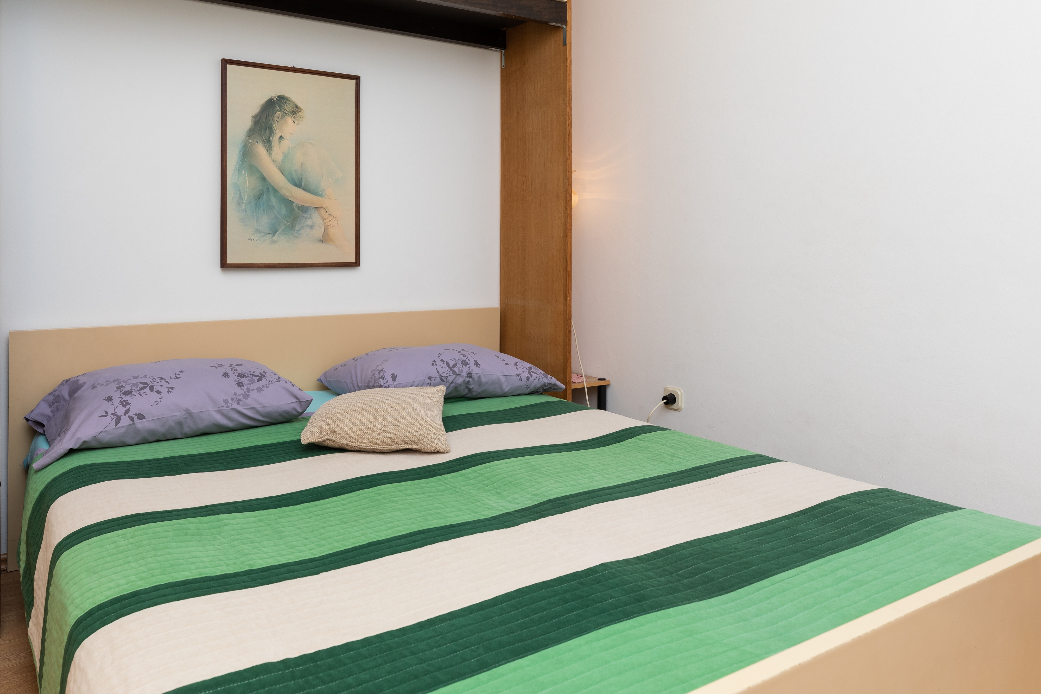 Three bedroom apartment with balcony and sea view Mimice, Omiš  A-b