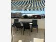 Terrace Sumpetar, Terrace in the apartment, with a sea view and WiFi.