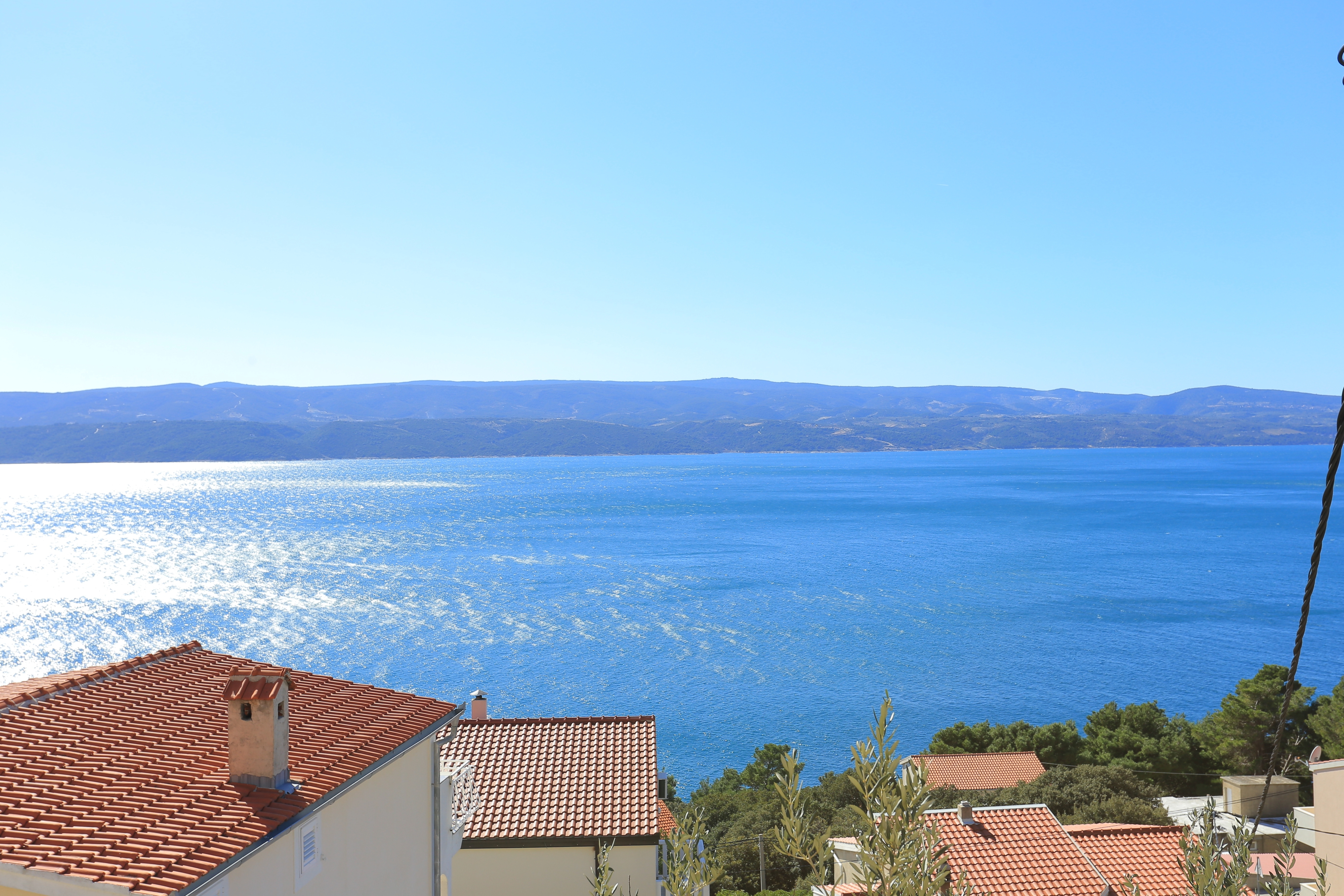 One bedroom apartment with balcony and sea view Stanići, Omiš  A-a