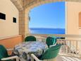 Terrace 1 Stanići, Terrace 1 in the apartment, with a sea view and WiFi.