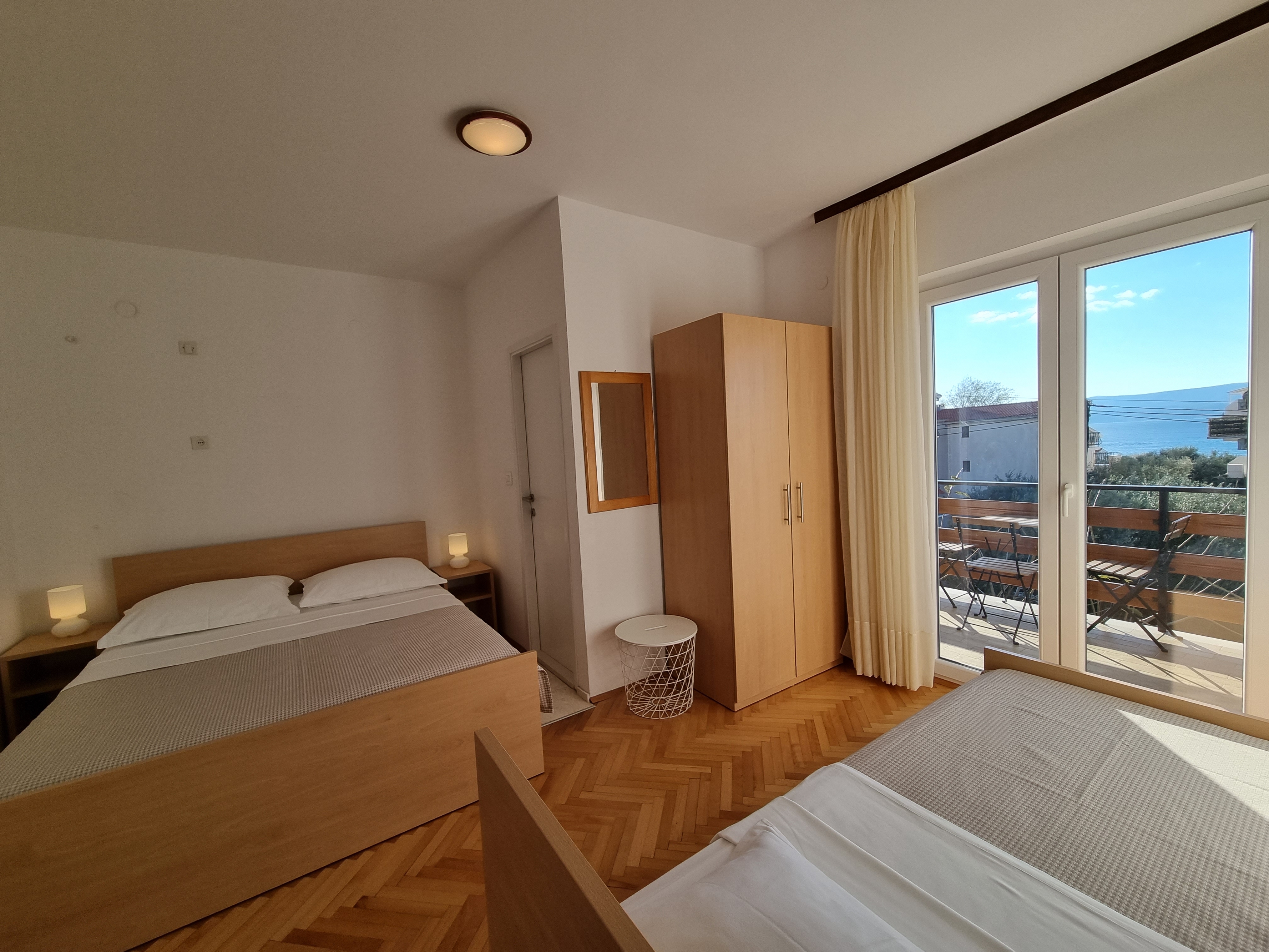 Two bedroom apartment with terrace and sea view Duće, Omiš (A-2821-b)