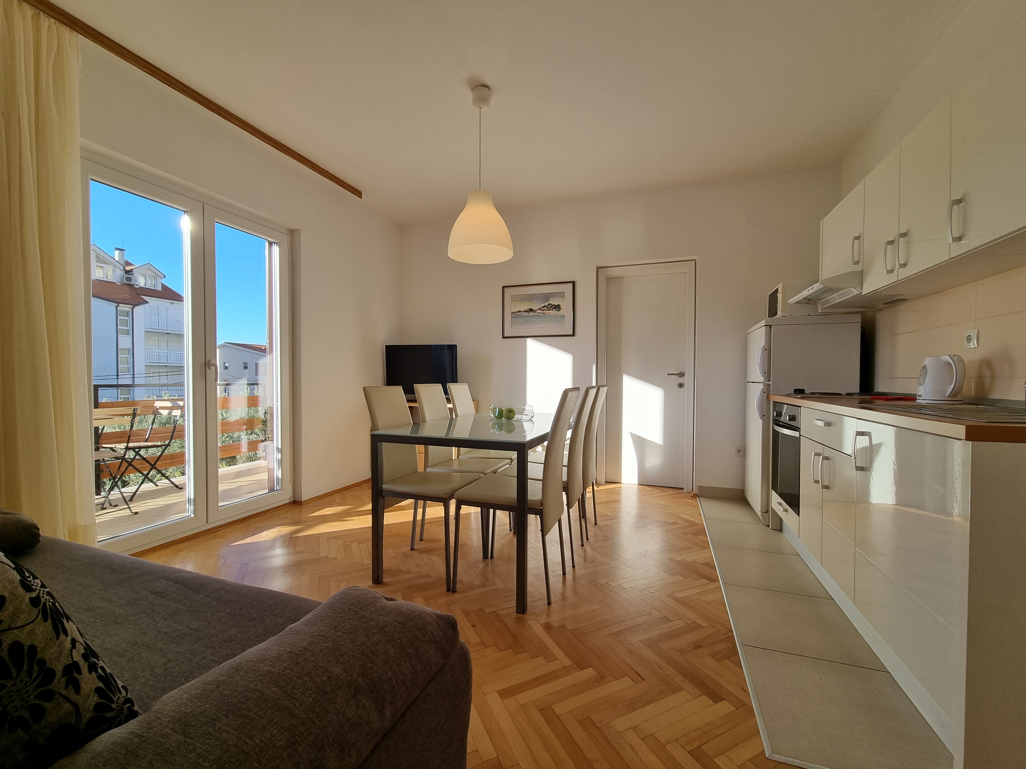 Two bedroom apartment with terrace and sea view Duće, Omiš (A-2821-b)