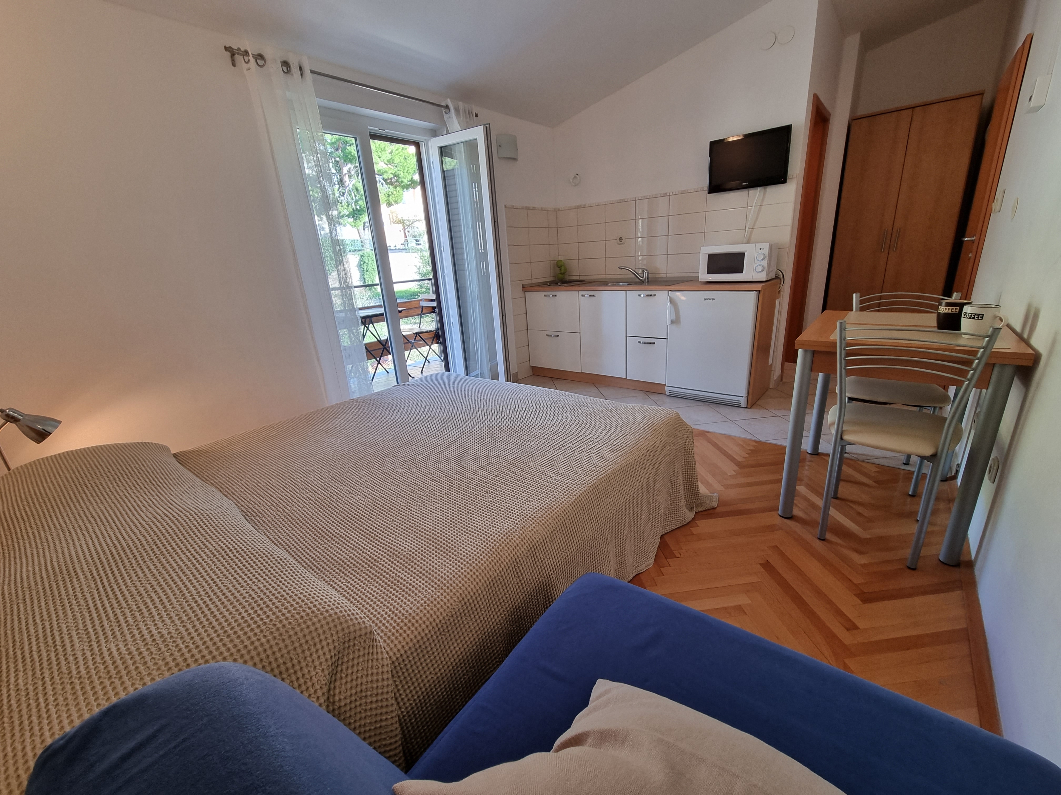 Studio flat with balcony Duće, Omiš (AS-2821-b)