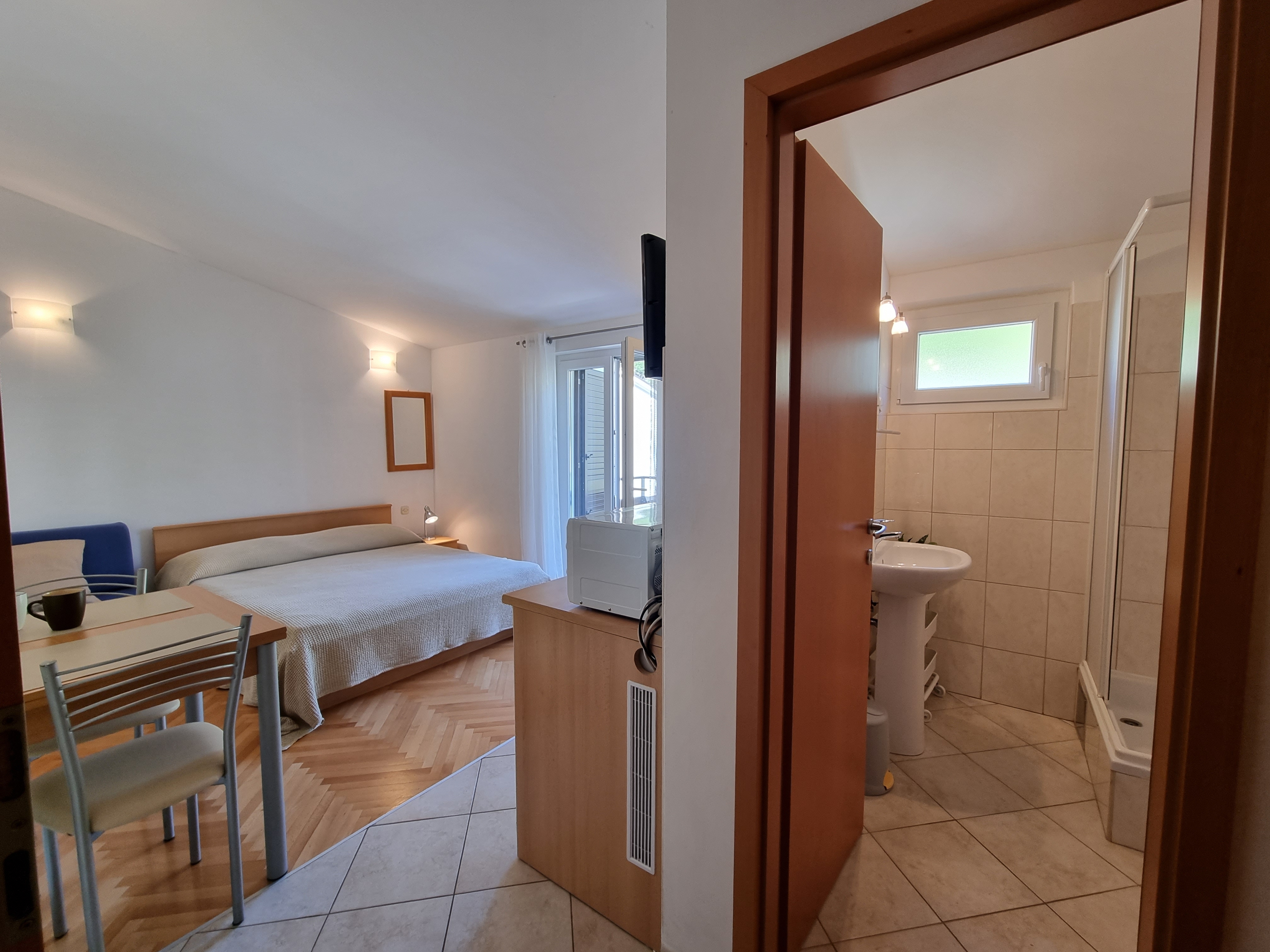 Studio flat with balcony Duće, Omiš (AS-2821-b)