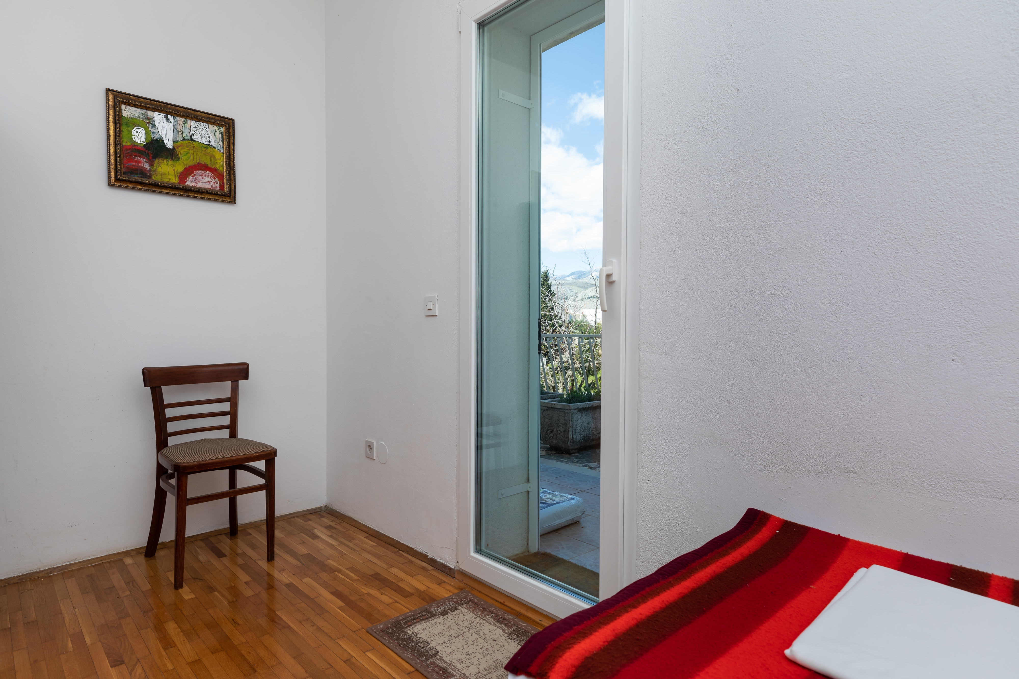 One bedroom apartment with terrace and sea view Nemira, Omiš  A-b