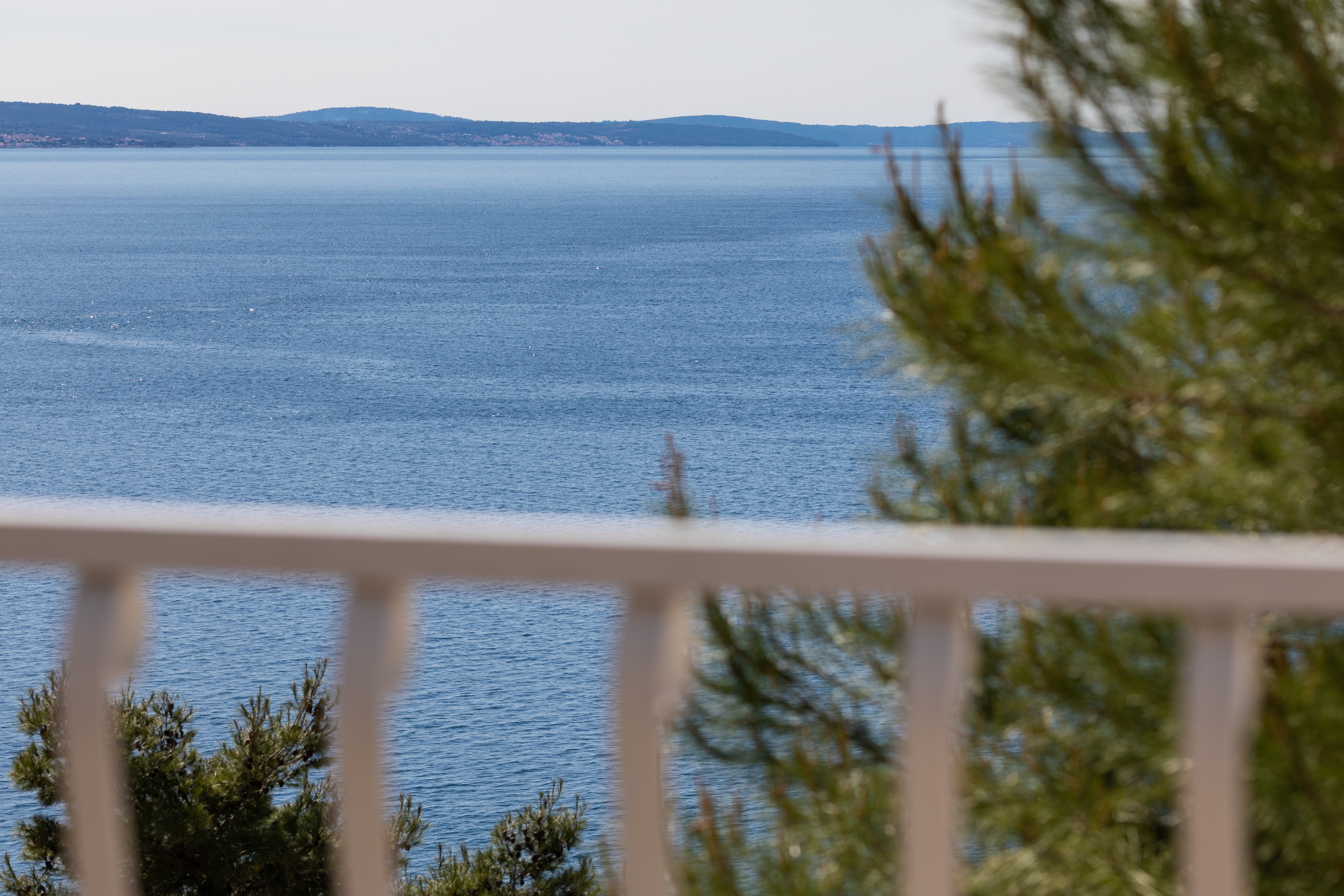 One bedroom apartment with terrace and sea view Nemira, Omiš  A-d