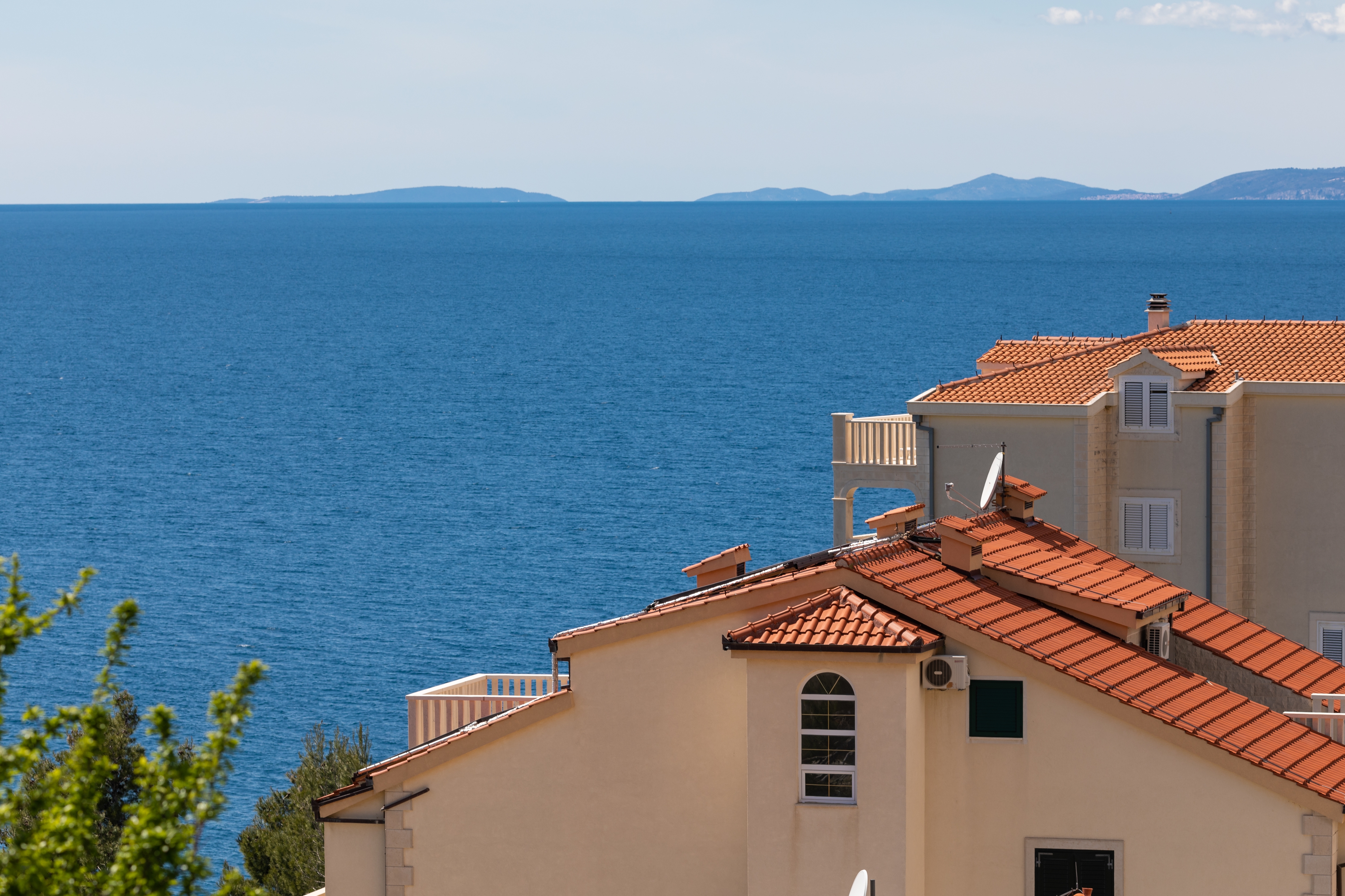 One bedroom apartment with terrace and sea view Nemira, Omiš  A-e