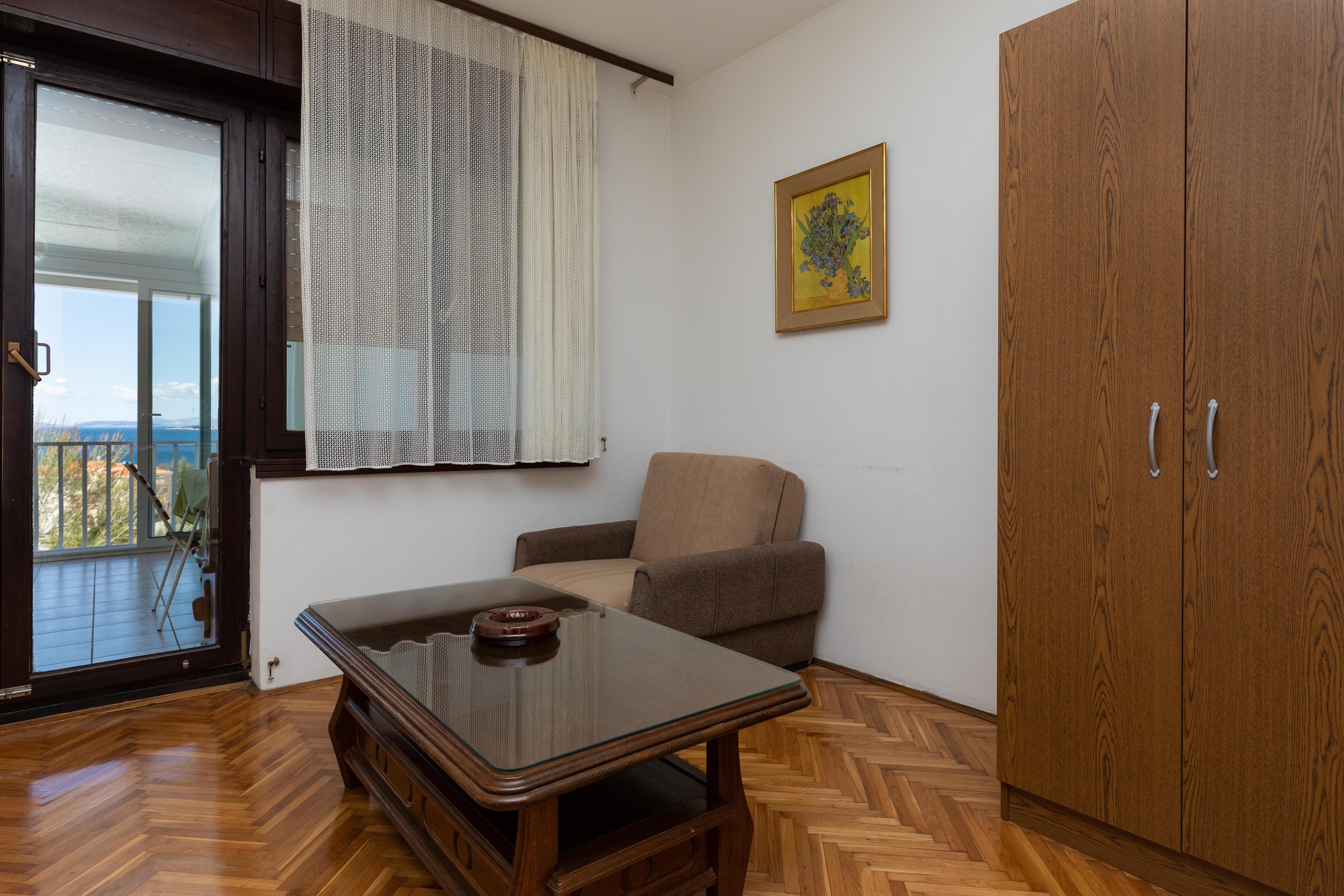 One bedroom apartment with air-conditioning Nemira, Omiš (A-2828-f)
