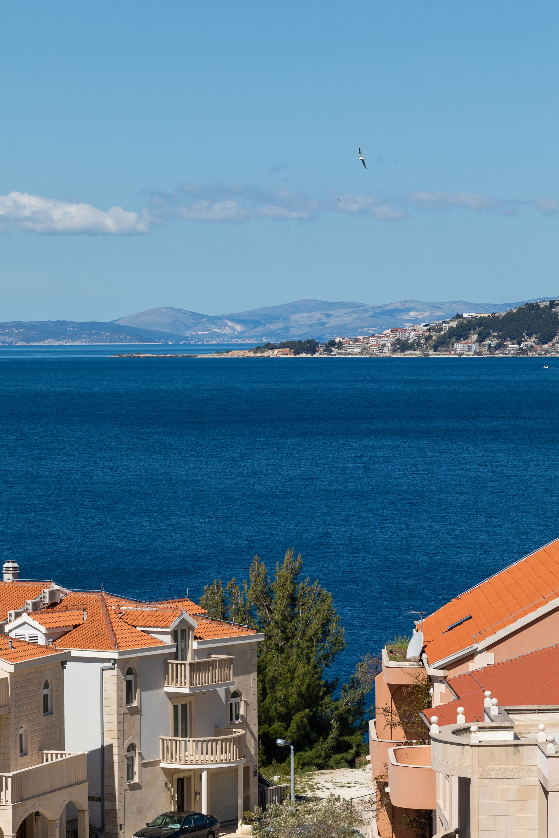 Studio flat with balcony and sea view Nemira, Omiš  AS-a