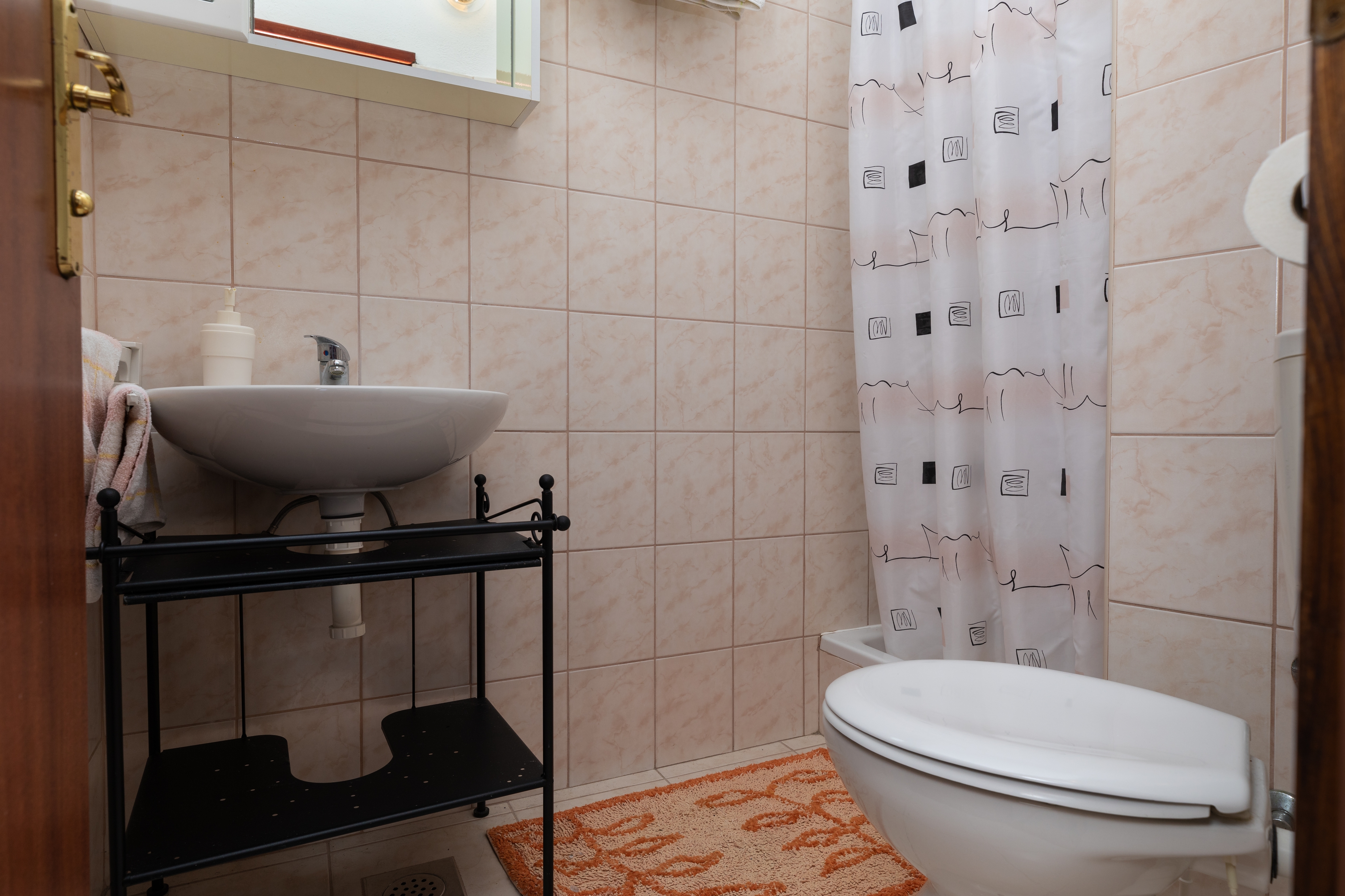 Studio flat with balcony and sea view Nemira, Omiš  AS-a