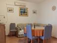 Mirca, Dining room in the apartment, air condition available and WiFi.