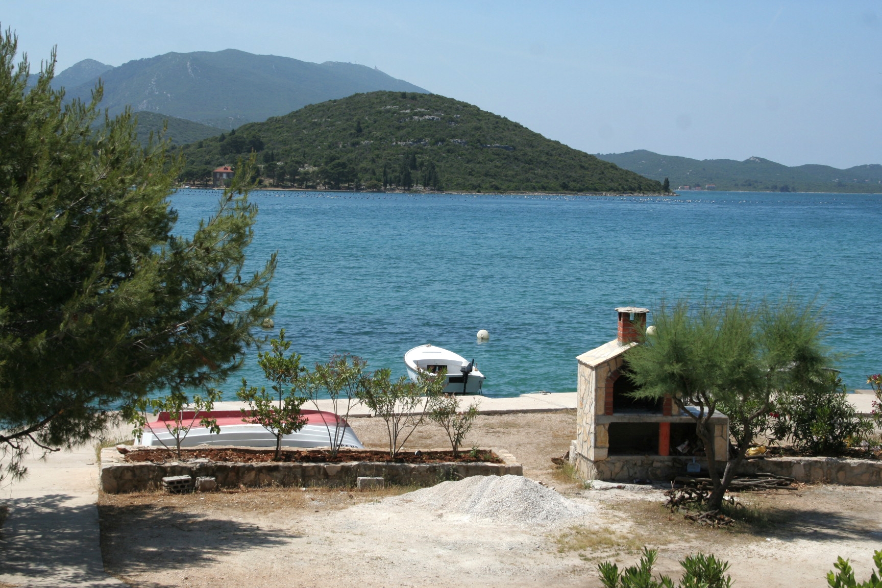 One bedroom apartment near beach Luka Dubrava, Pelješac  A-c