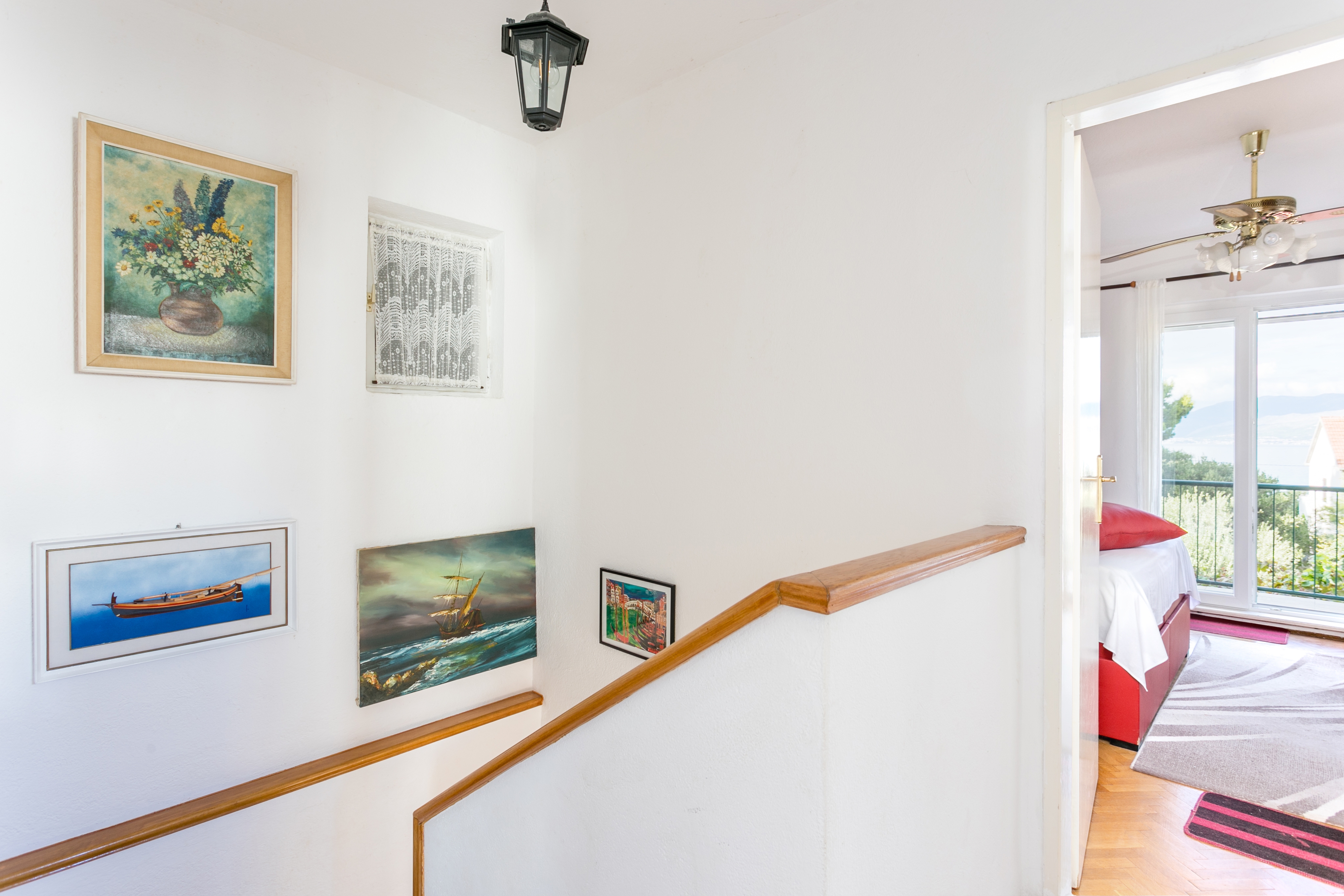 Two bedroom apartment with terrace and sea view Mirca, Brač  A-a