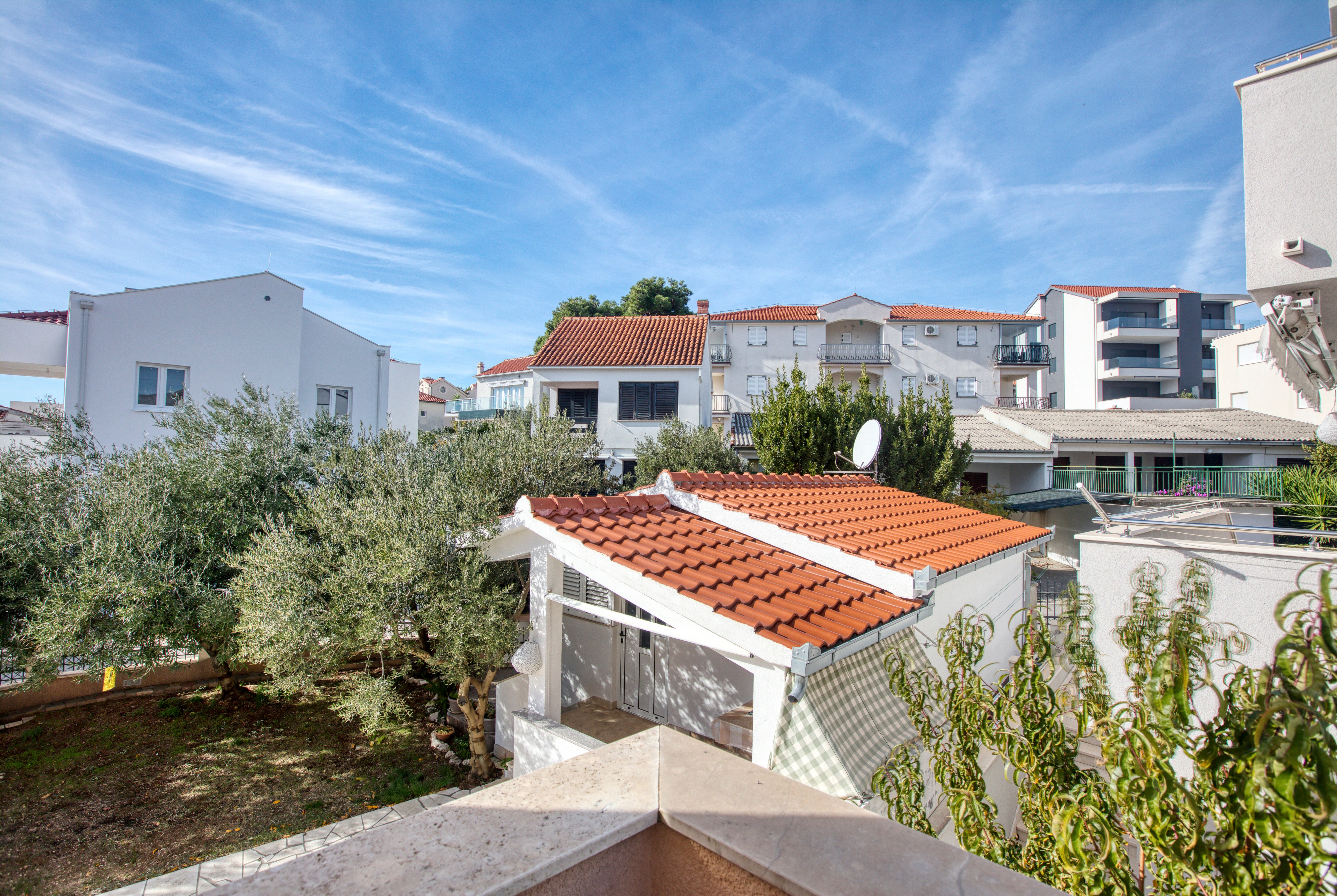 Two bedroom apartment with balcony Rogoznica  A-b